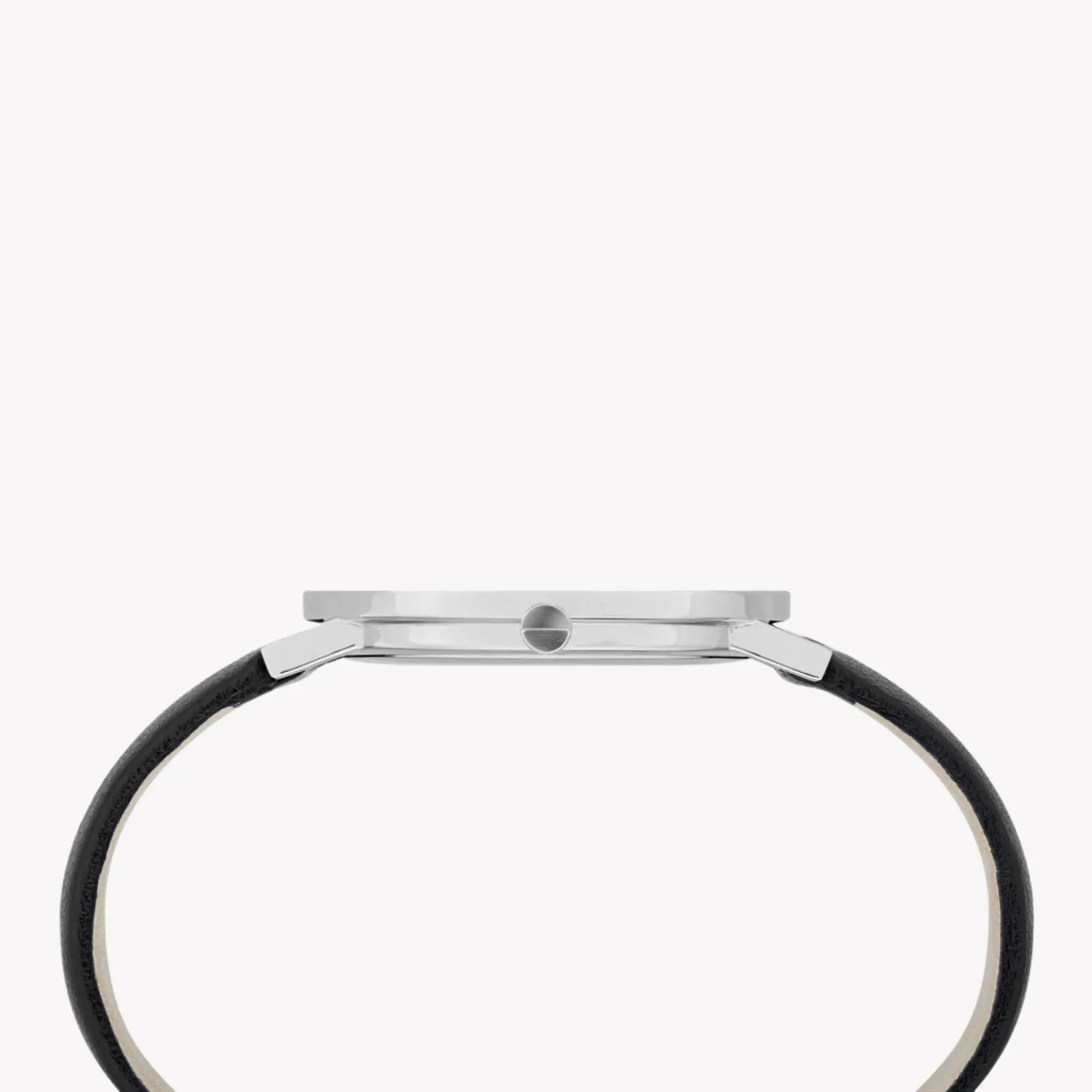Pierre Cardin Women's Black Leather Watch, Silver Case | Cbv.1002 by PIERRE CARDIN