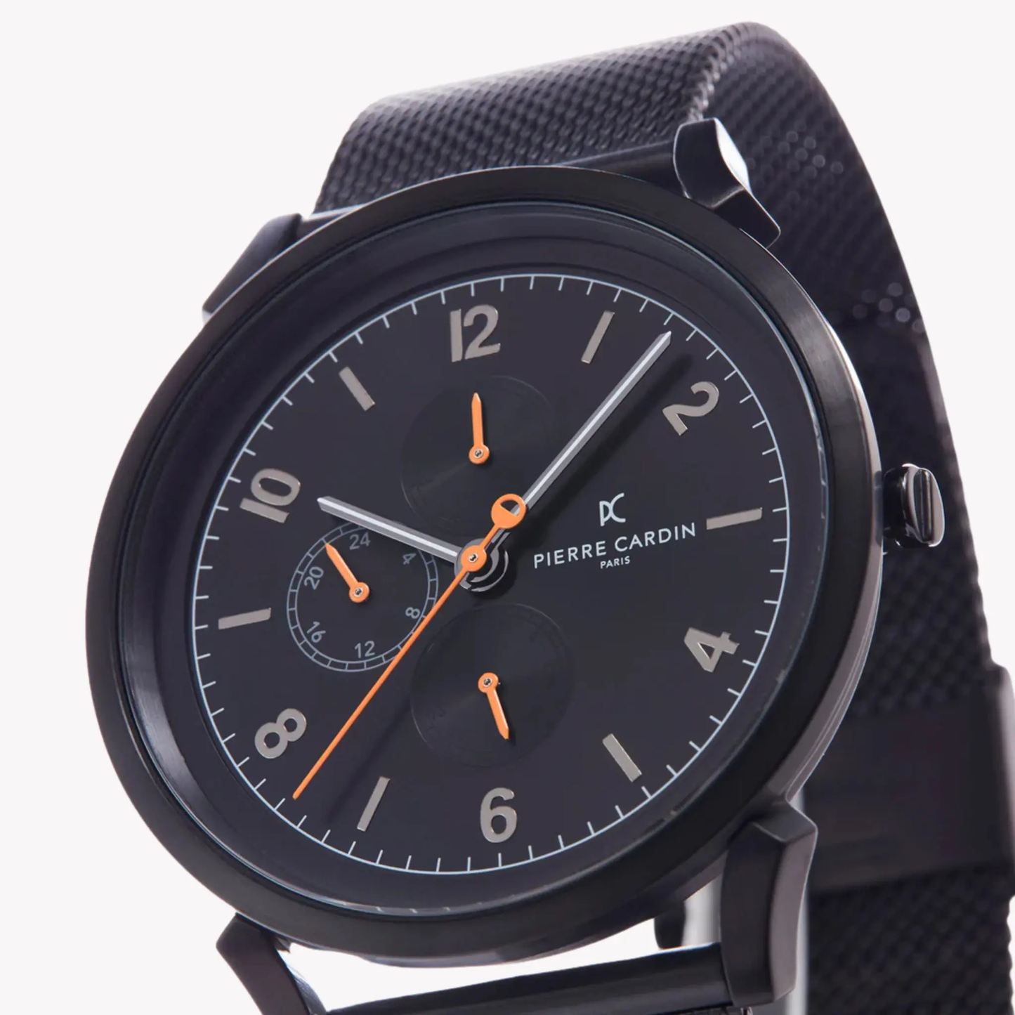 Pierre Cardin Men's Black Stainless Steel Watch, Black Dial | Cpi.2031 by PIERRE CARDIN