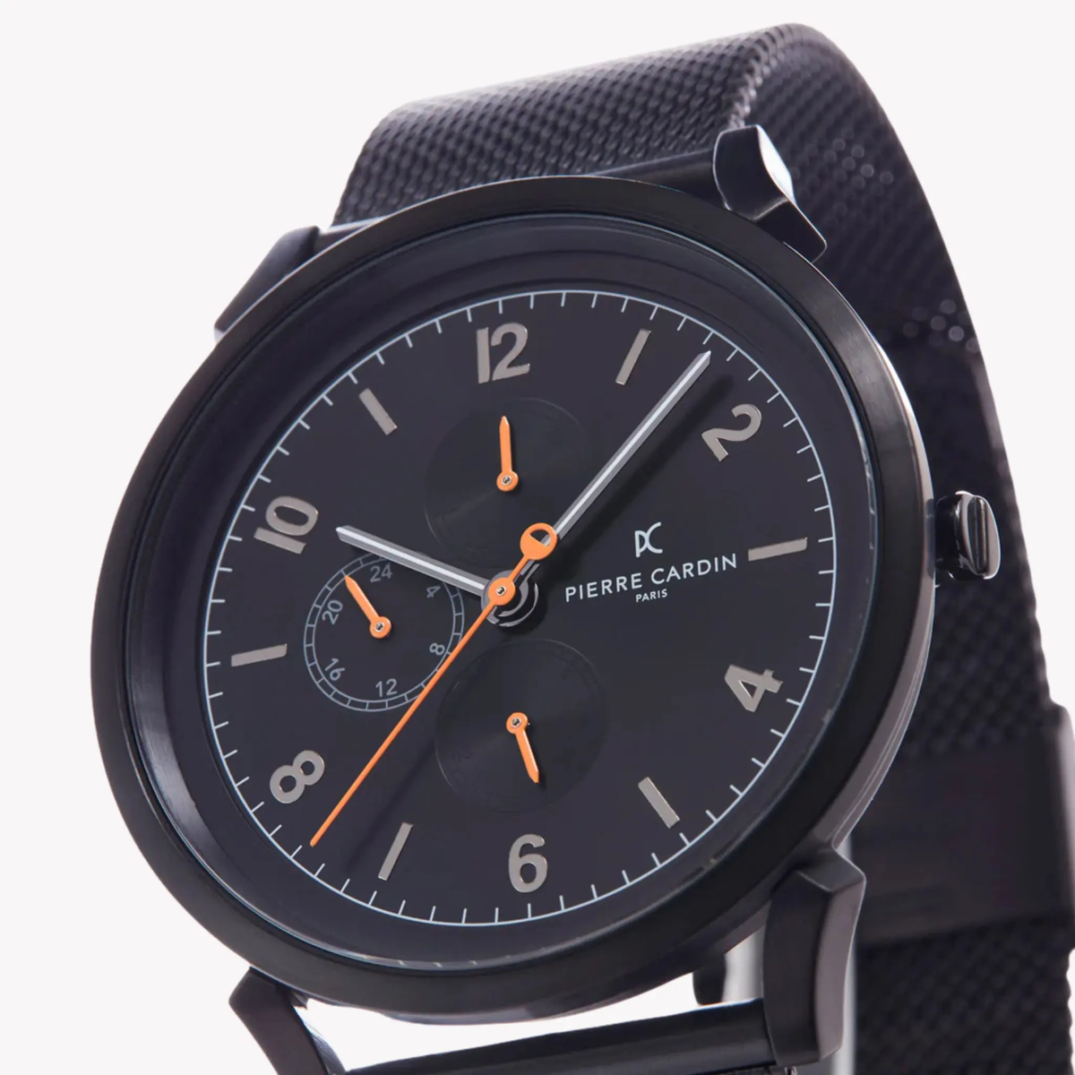 Pierre Cardin Men's Black Stainless Steel Watch, Black Dial | Cpi.2031 by PIERRE CARDIN
