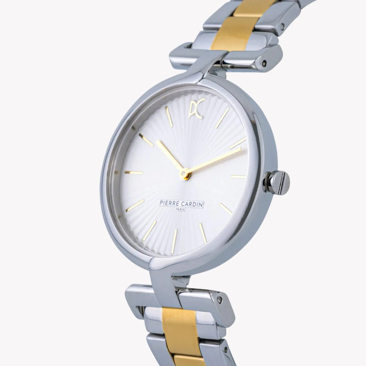 Pierre Cardin Women's Silver & Gold Watch, Silver Dial | Cmd.3510 by PIERRE CARDIN
