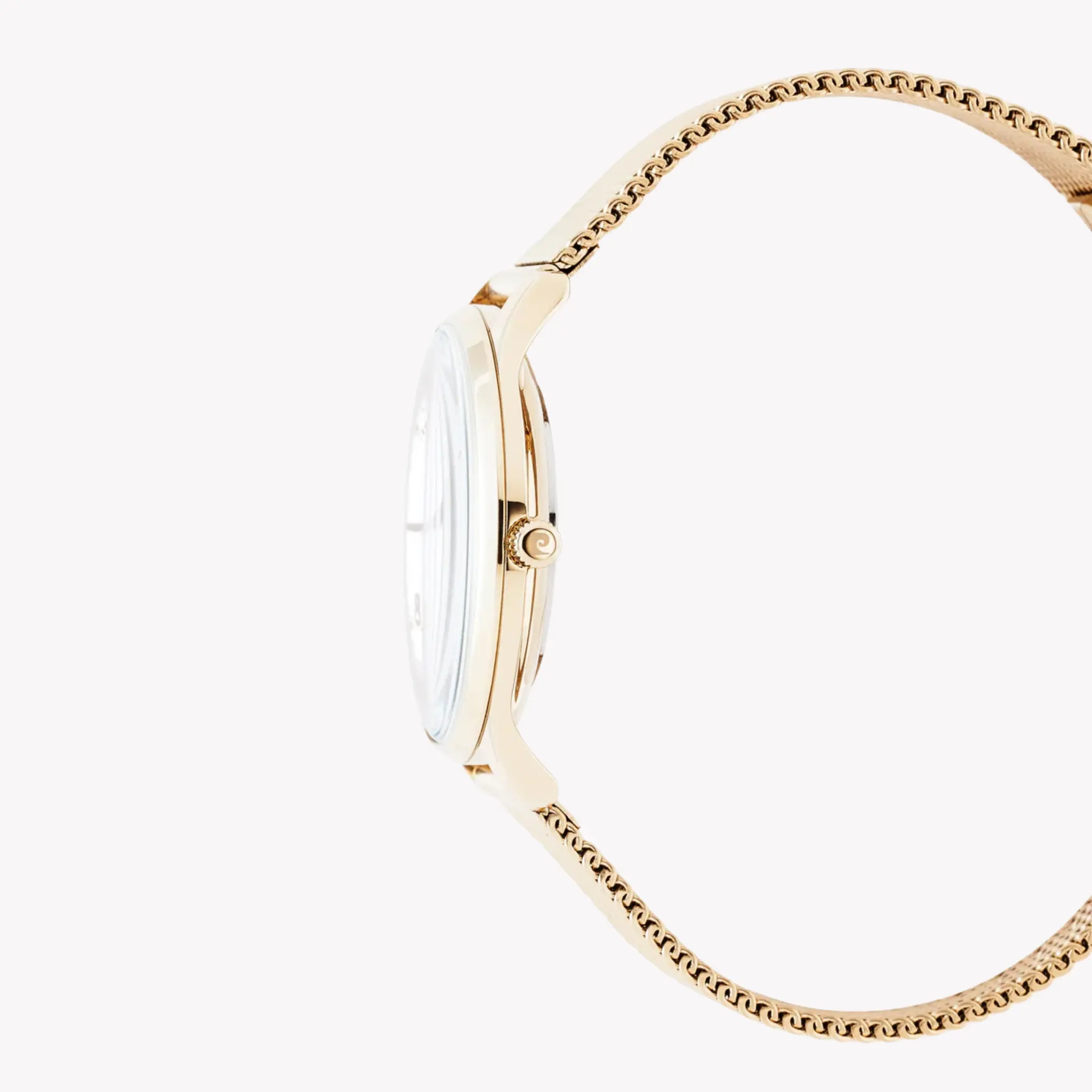 Pierre Cardin Women's Gold Watch, White Dial | Pc902722f118 by PIERRE CARDIN