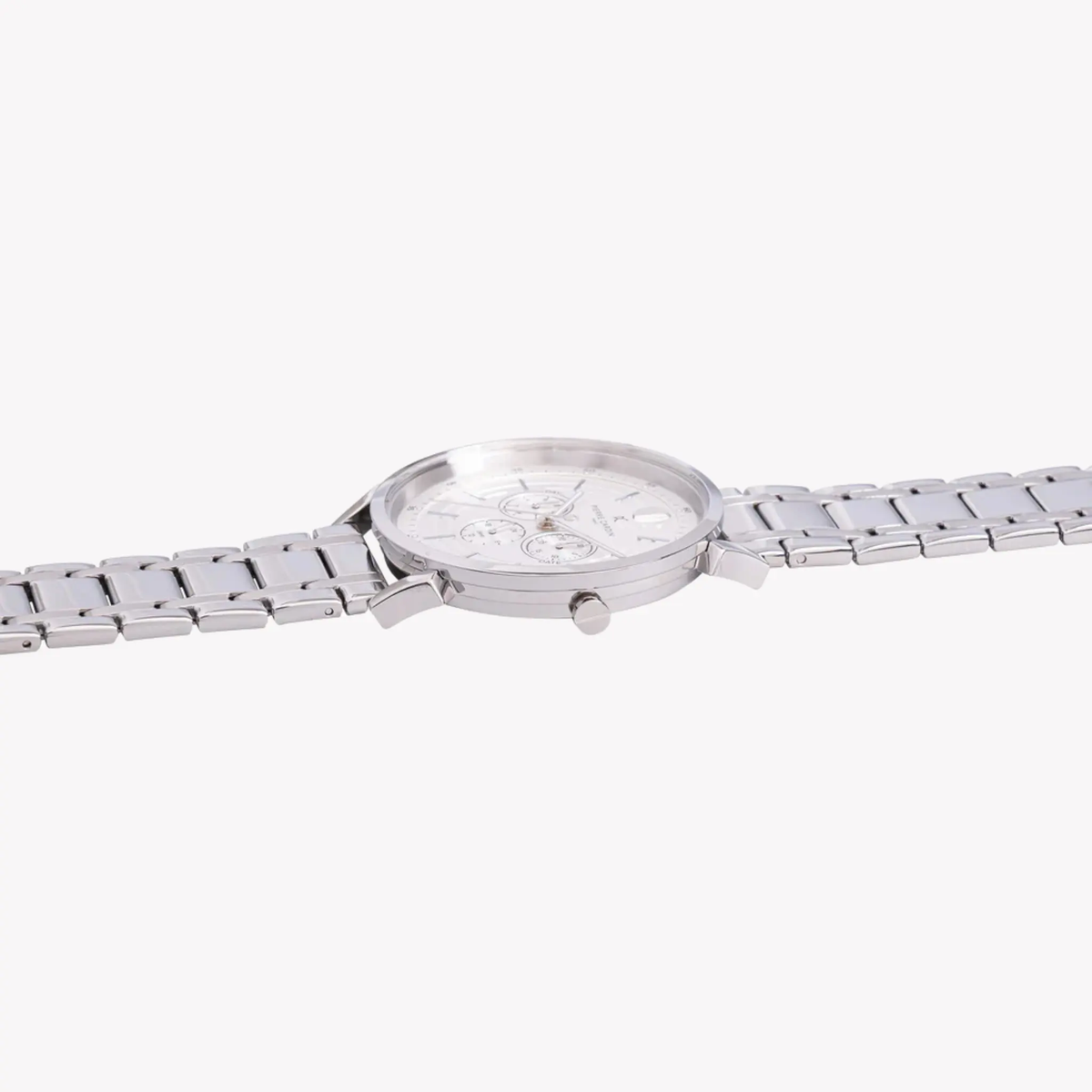 Pierre Cardin Men's Silver Watch, White Dial | Cpi.2107 by PIERRE CARDIN