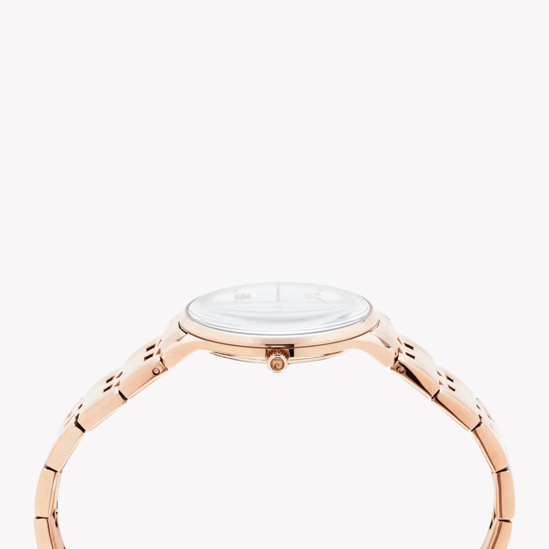 Pierre Cardin Women's Rose Gold Watch, White Dial | Pc902722f120 by PIERRE CARDIN
