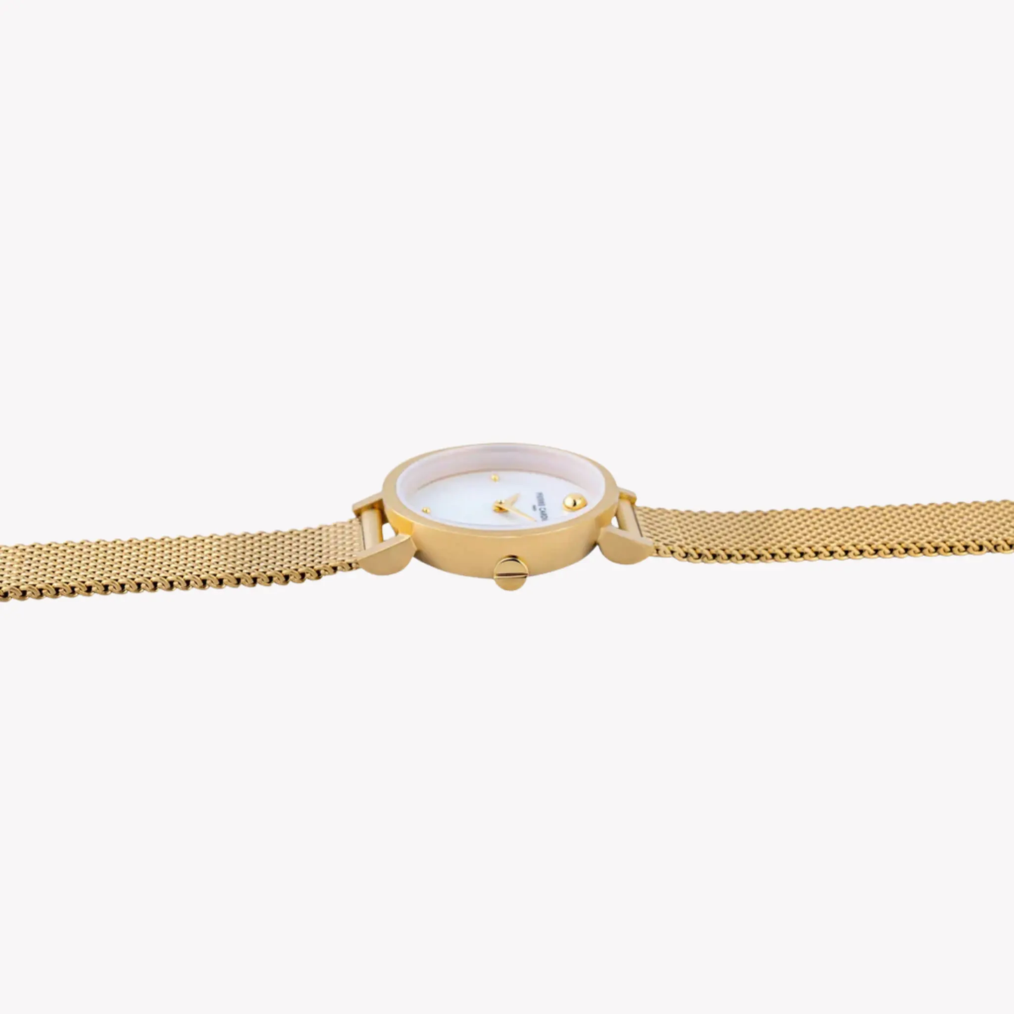 Pierre Cardin Women's Gold Stainless Steel Watch, White Dial | Ccm.0523 by PIERRE CARDIN