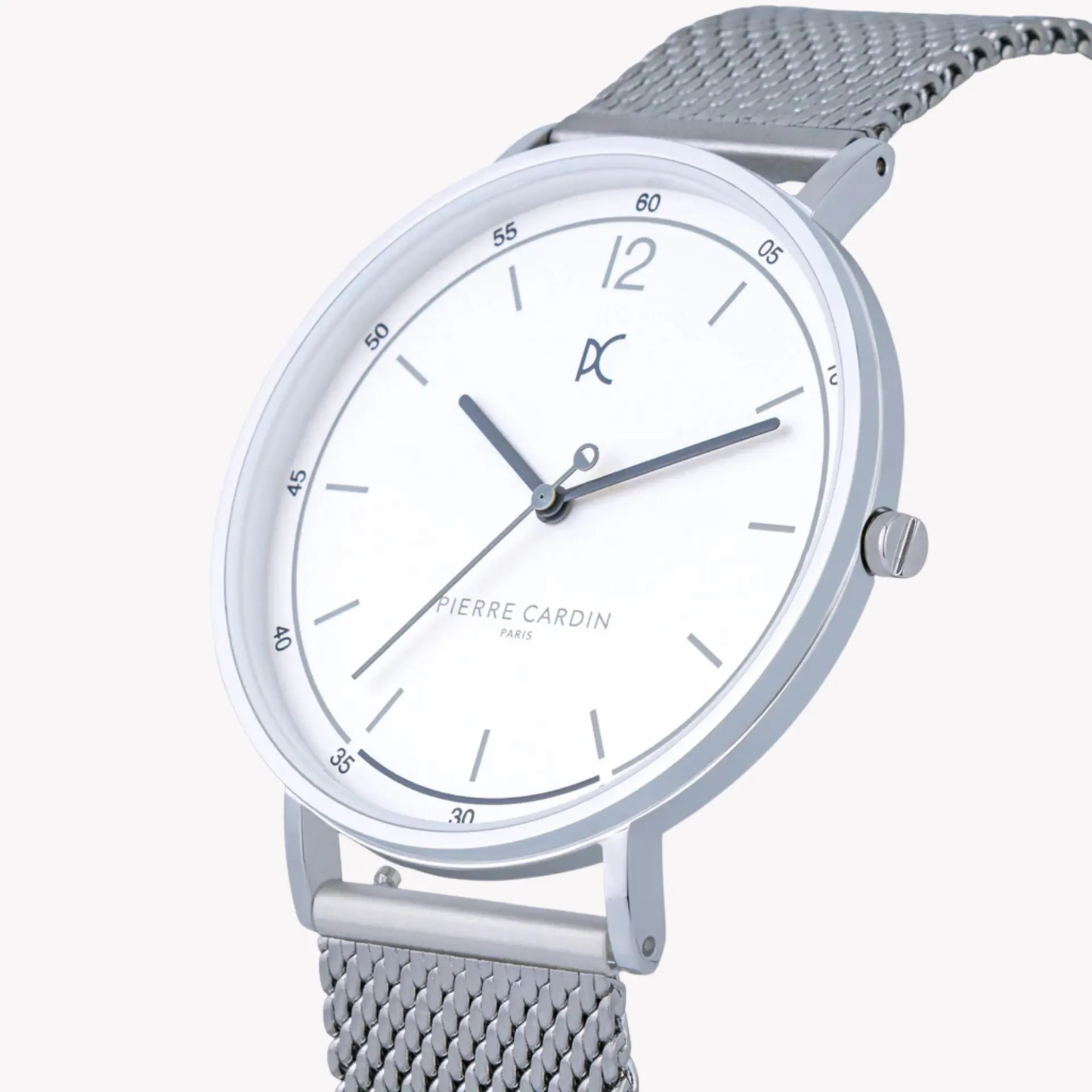Pierre Cardin Men's Silver Stainless Steel Watch, Round Dial | Cbn.3004 by PIERRE CARDIN