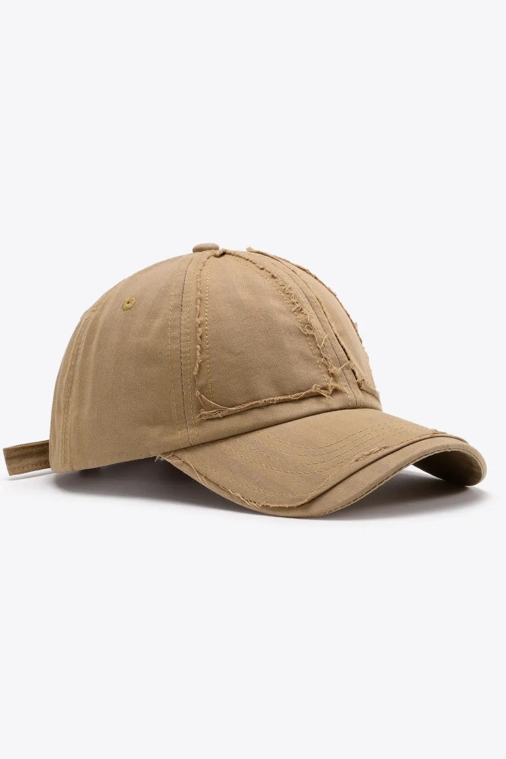 Distressed Adjustable Baseball Cap by Partner Label