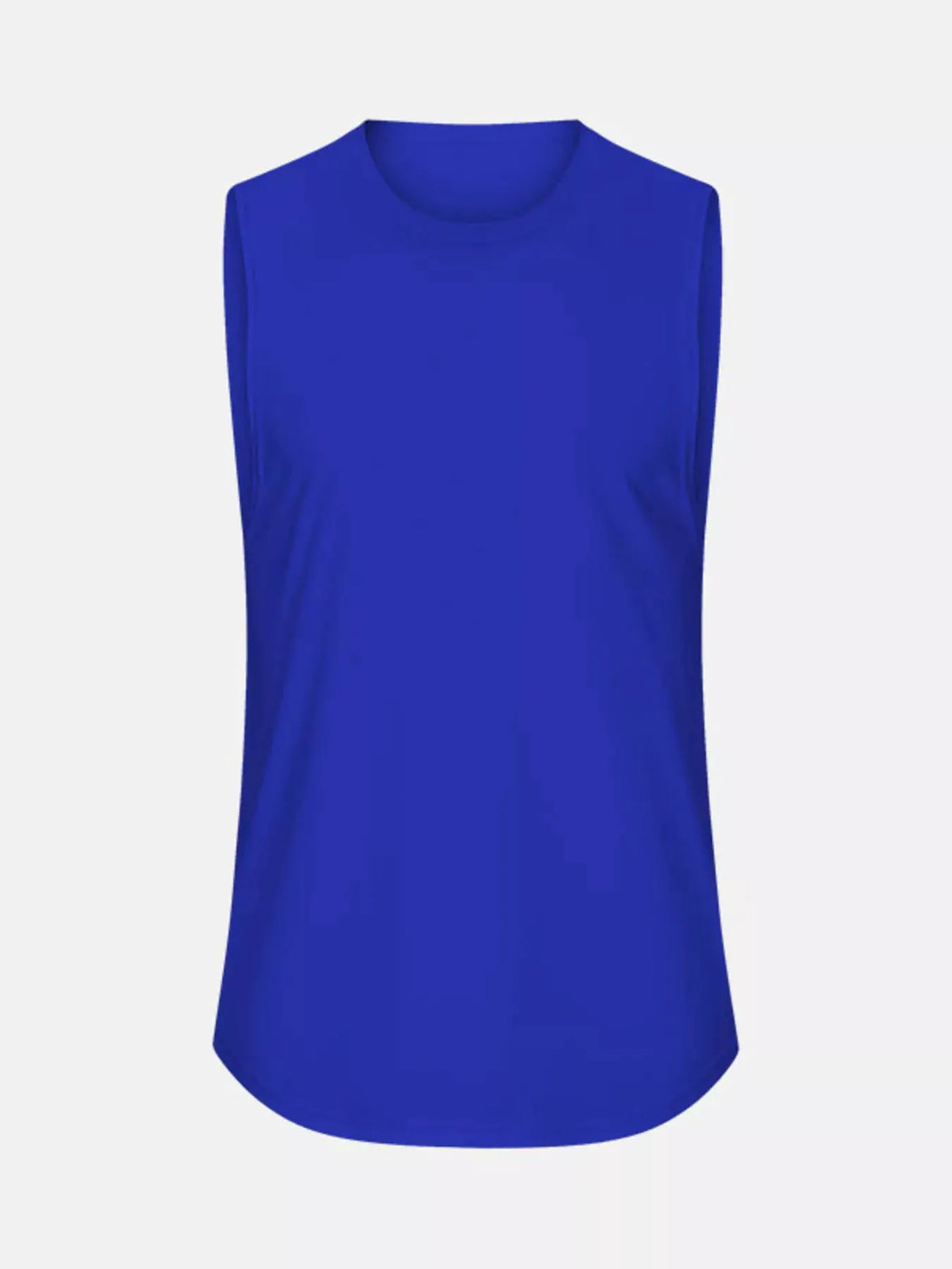 Men's Round Neck Tank by Trendsi