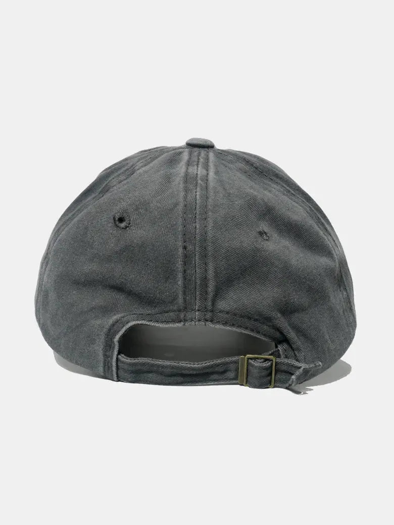 Embroidered Heart Washed Cotton Baseball Cap by Partner Label