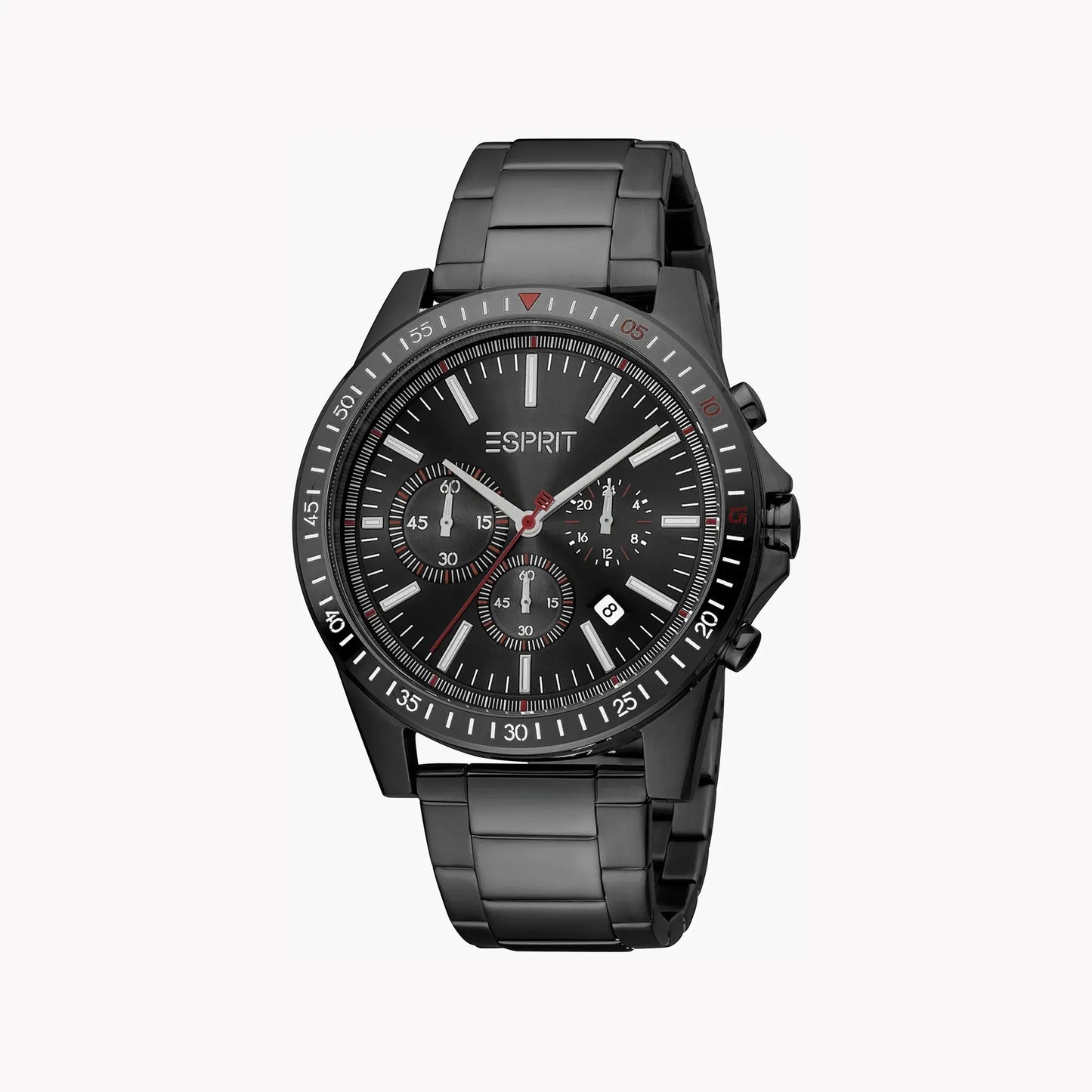 Esprit Men's Black Stainless Steel Watch, Black Dial | Es1g200m0055 by ESPRIT