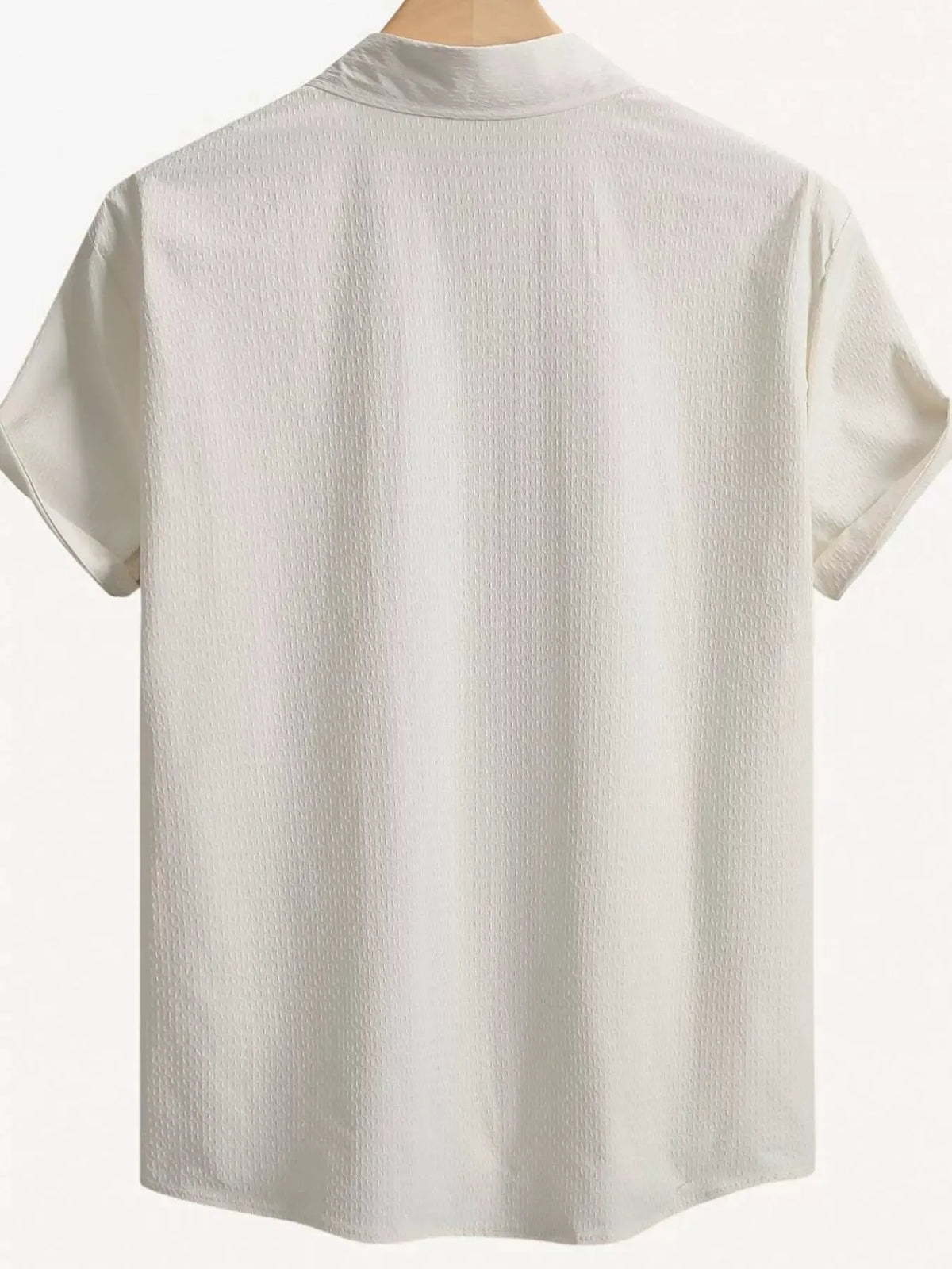 Men's Full Size Short-Sleeve Casual Shirt Plus Size by Trendsi