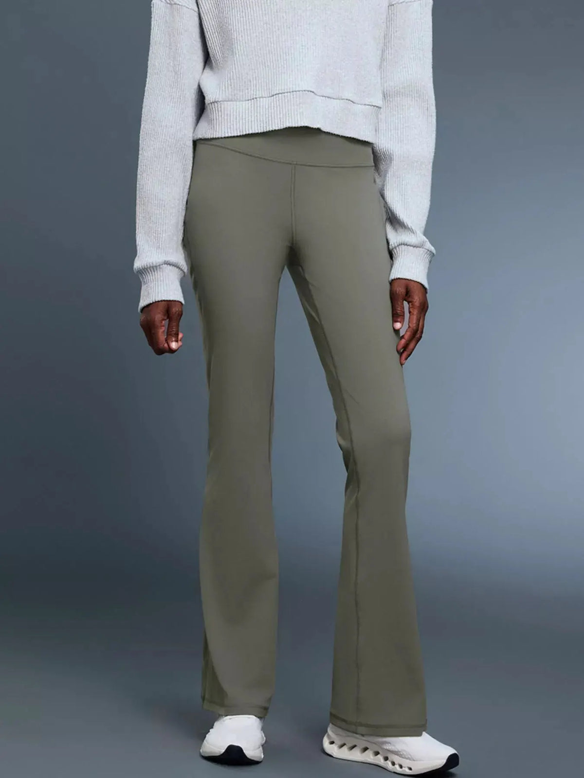 High-Waisted Flare Active Pants by Partner Label
