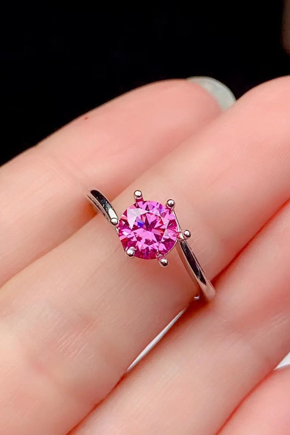 Can't Stop Your Shine 1 Carat Moissanite Ring by Partner Label