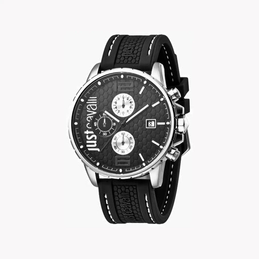 Just Cavalli Men's Black Watch, Stainless Steel Case | Jc1g063p0025 by JUST CAVALLI