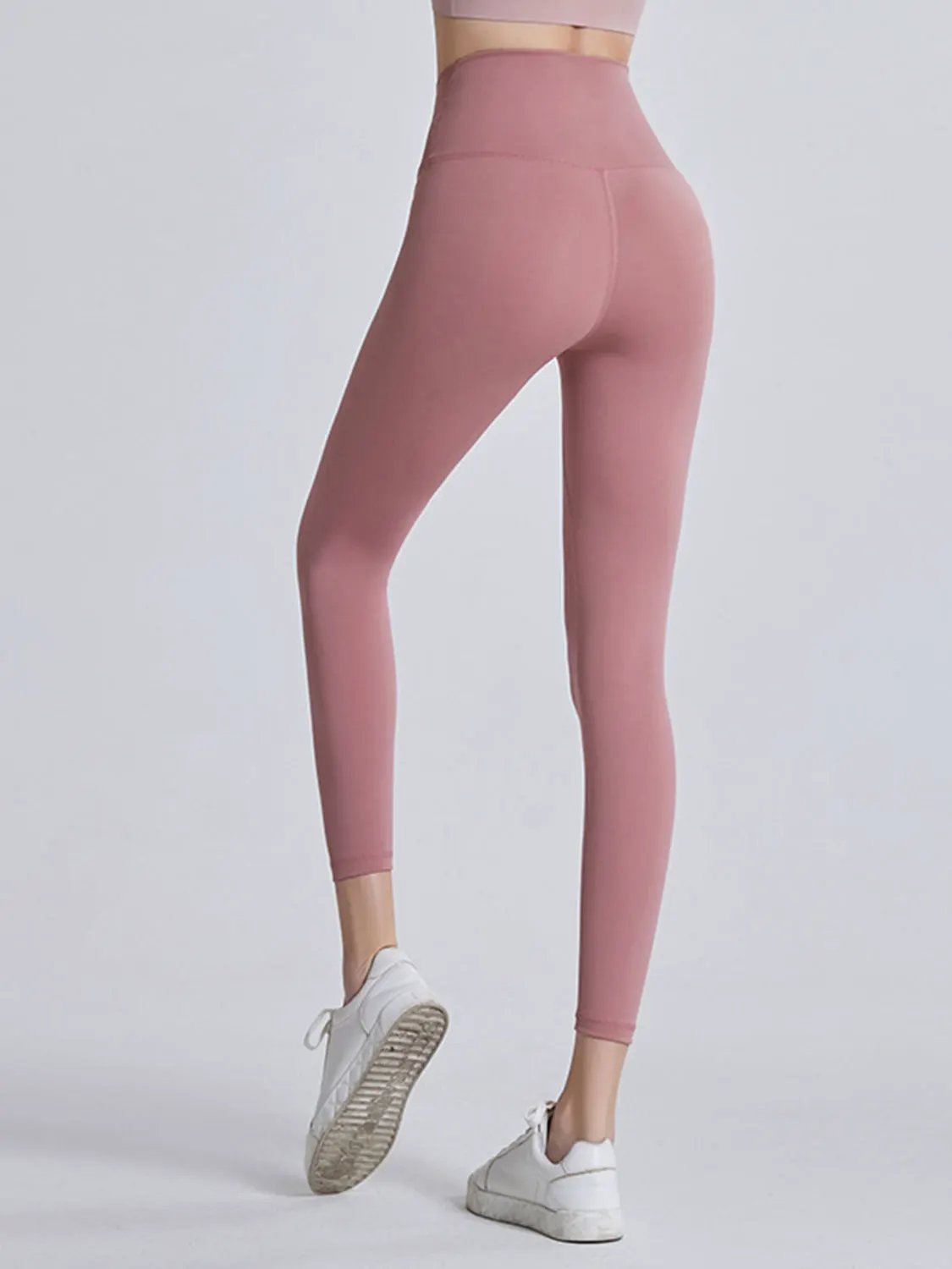 Wide Waistband Sports Leggings by Partner Label