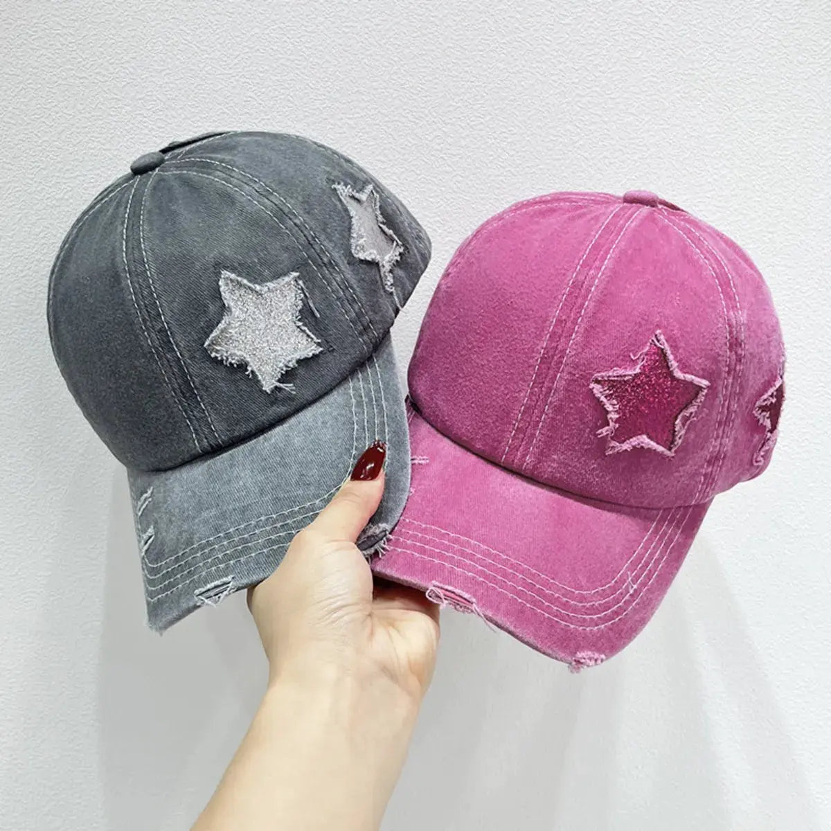 Star Adjustable Baseball Cap by Partner Label