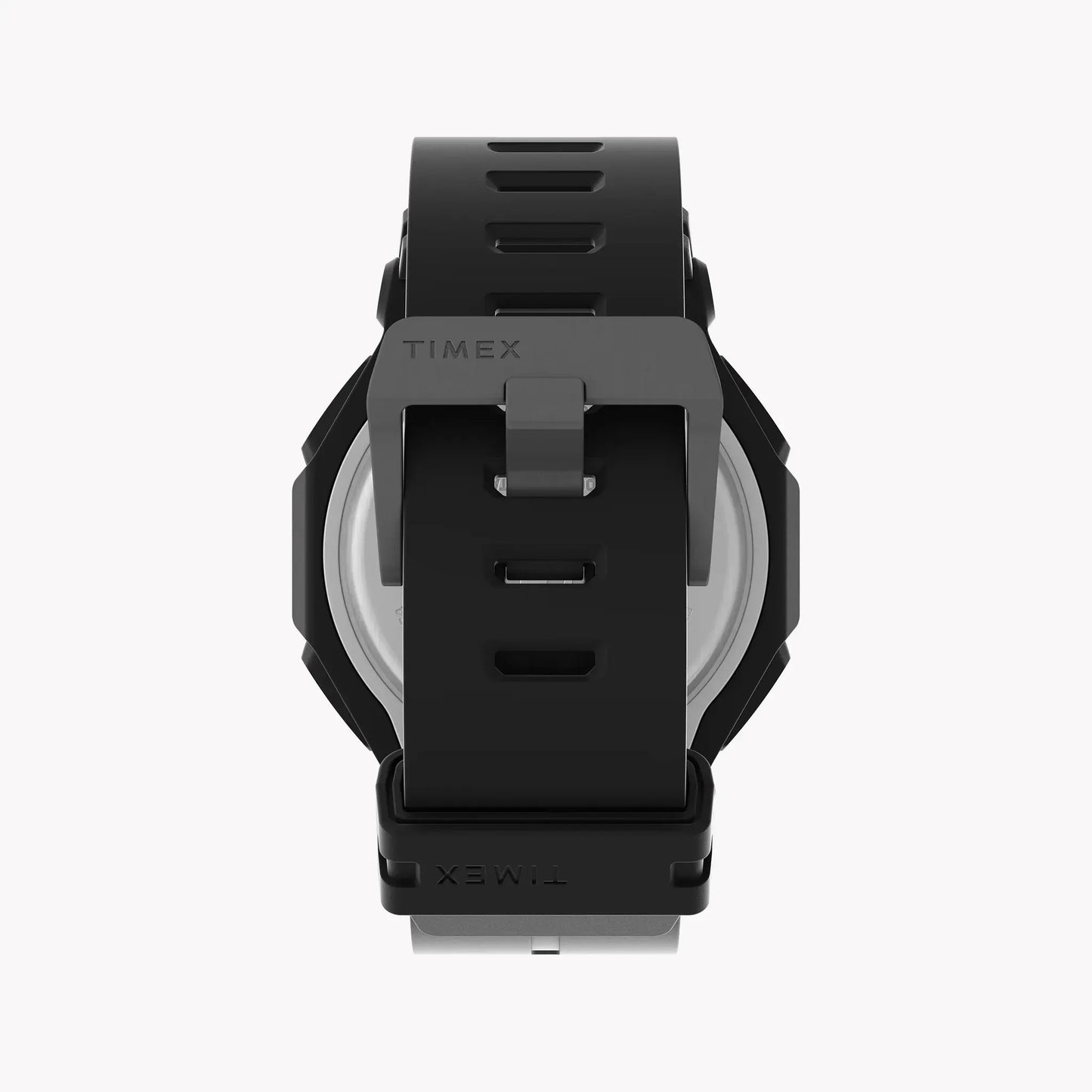 Timex Men's Black Resin Watch, Red Luminous | T5k612 by TIMEX