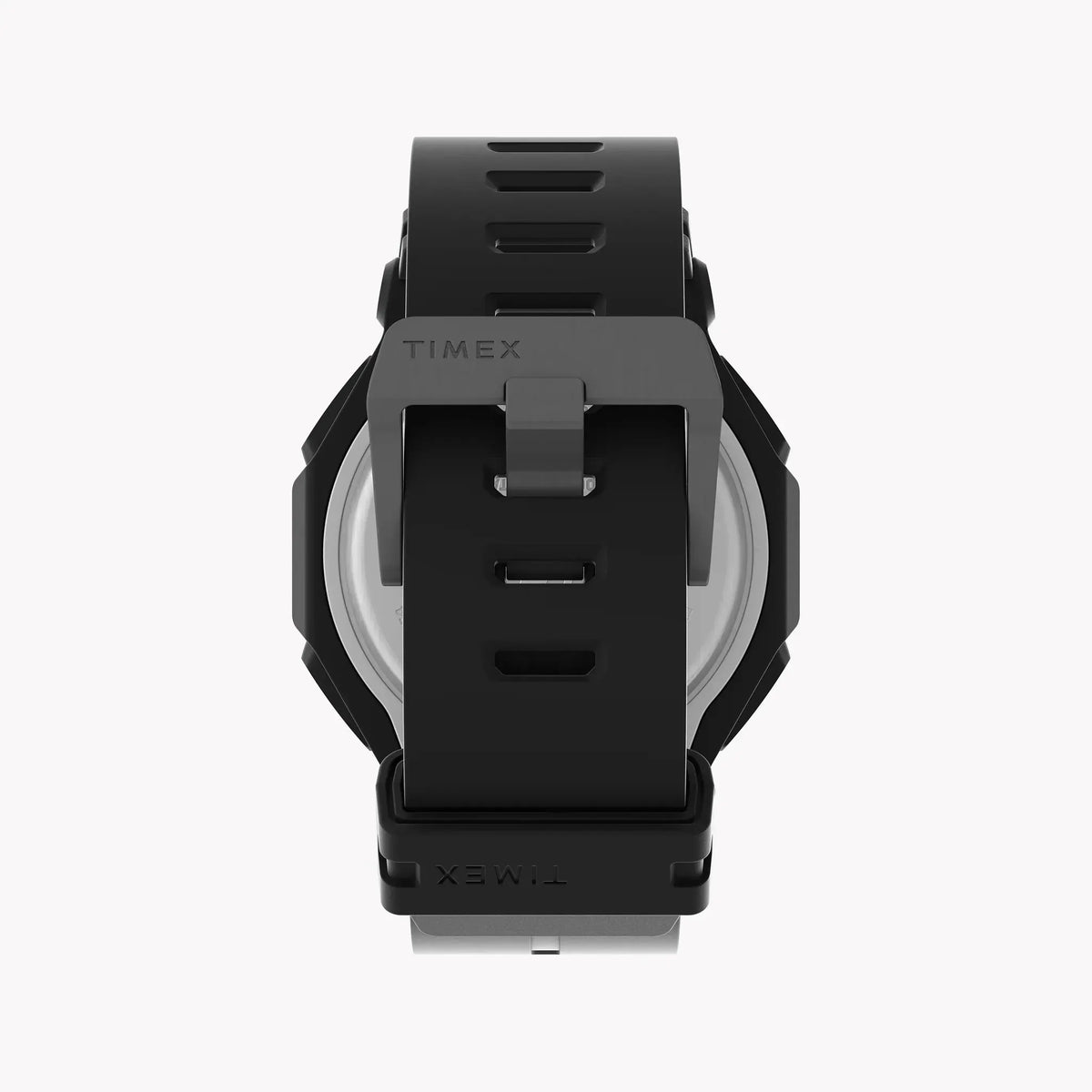 Timex Men's Black Resin Watch, Red Luminous | T5k612 by TIMEX