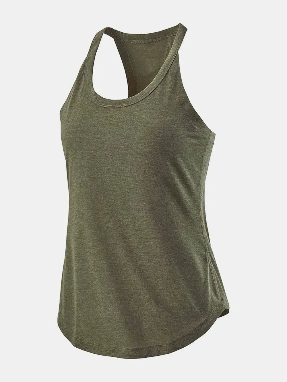 Scoop Neck Active Tank by Partner Label