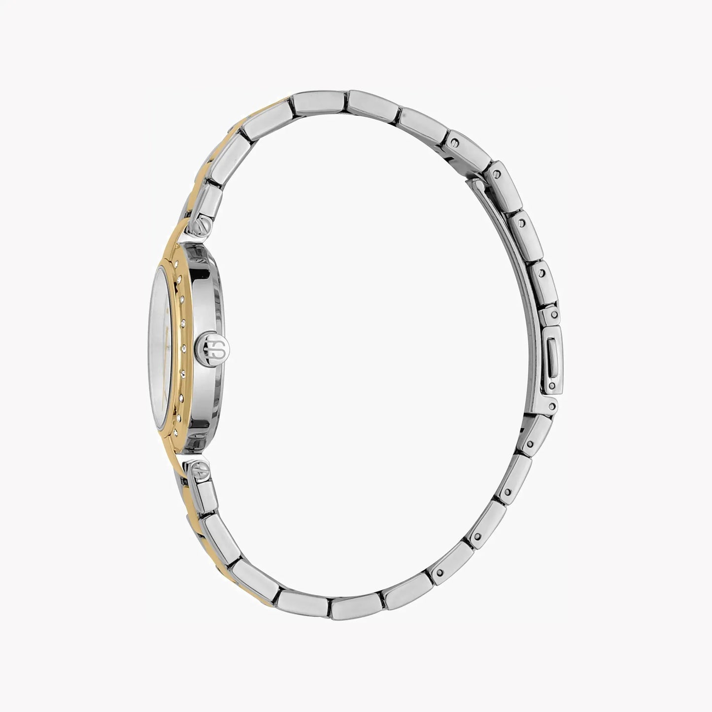 Esprit Women's Silver & Gold Stainless Steel Watch, Silver Dial | Es1l177m0055 by ESPRIT