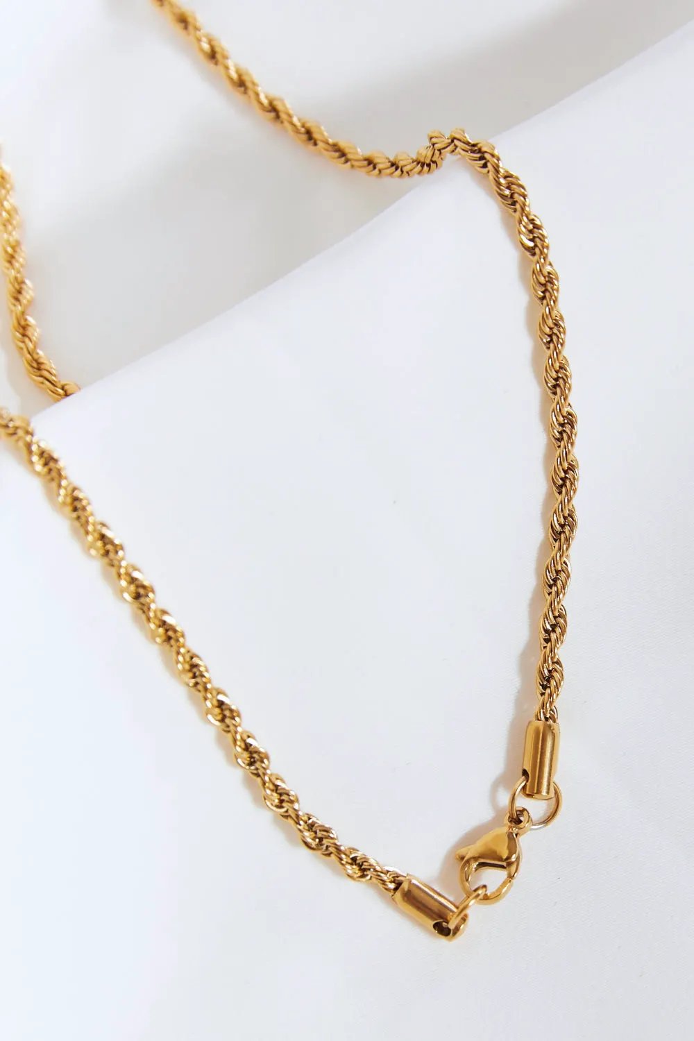 Brass Lightning Pendant Necklace by LabelPartner