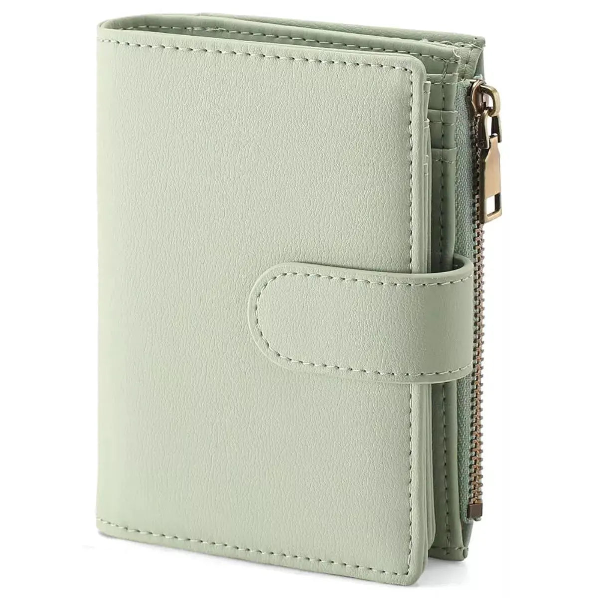 Leather Bifold Wallet with Zipper by Partner Label