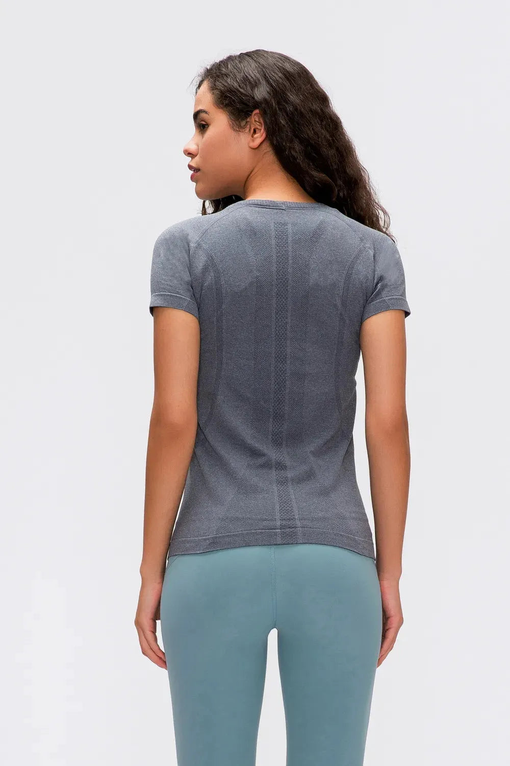 Millennia Round Neck Short Sleeve Active T-Shirt by Millennia