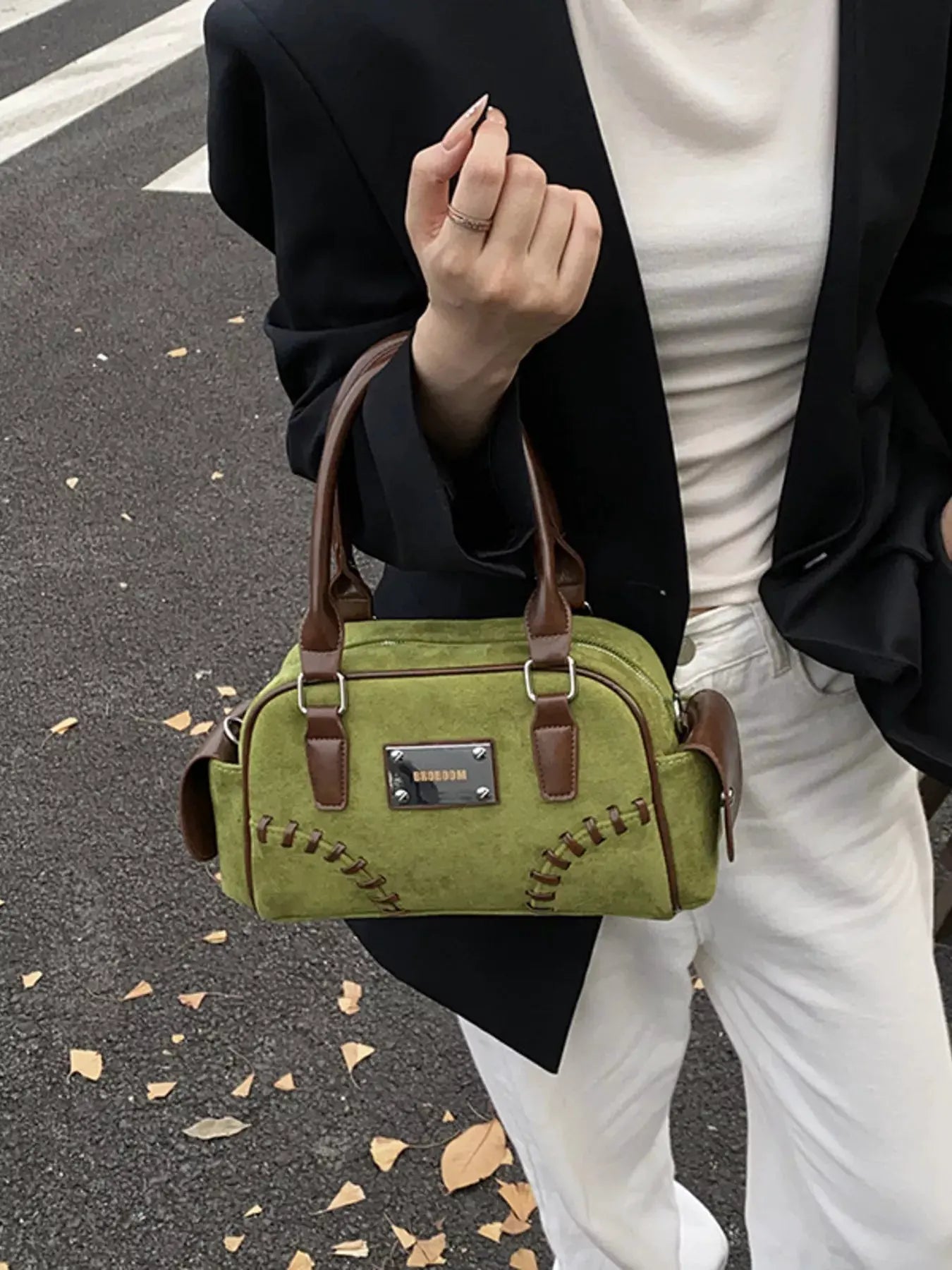 Vintage Top Handle Crossbody Bag by Partner Label