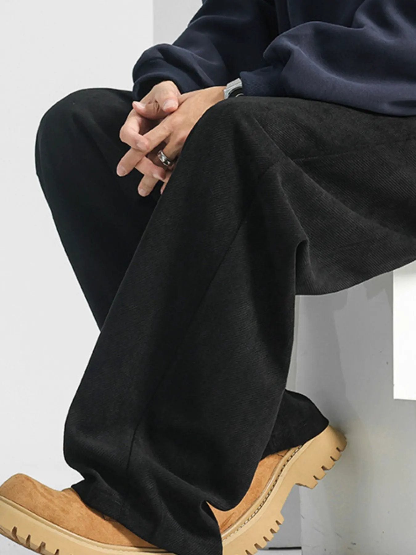 Men's Plus Size Loose Fit Pants by Partner Label