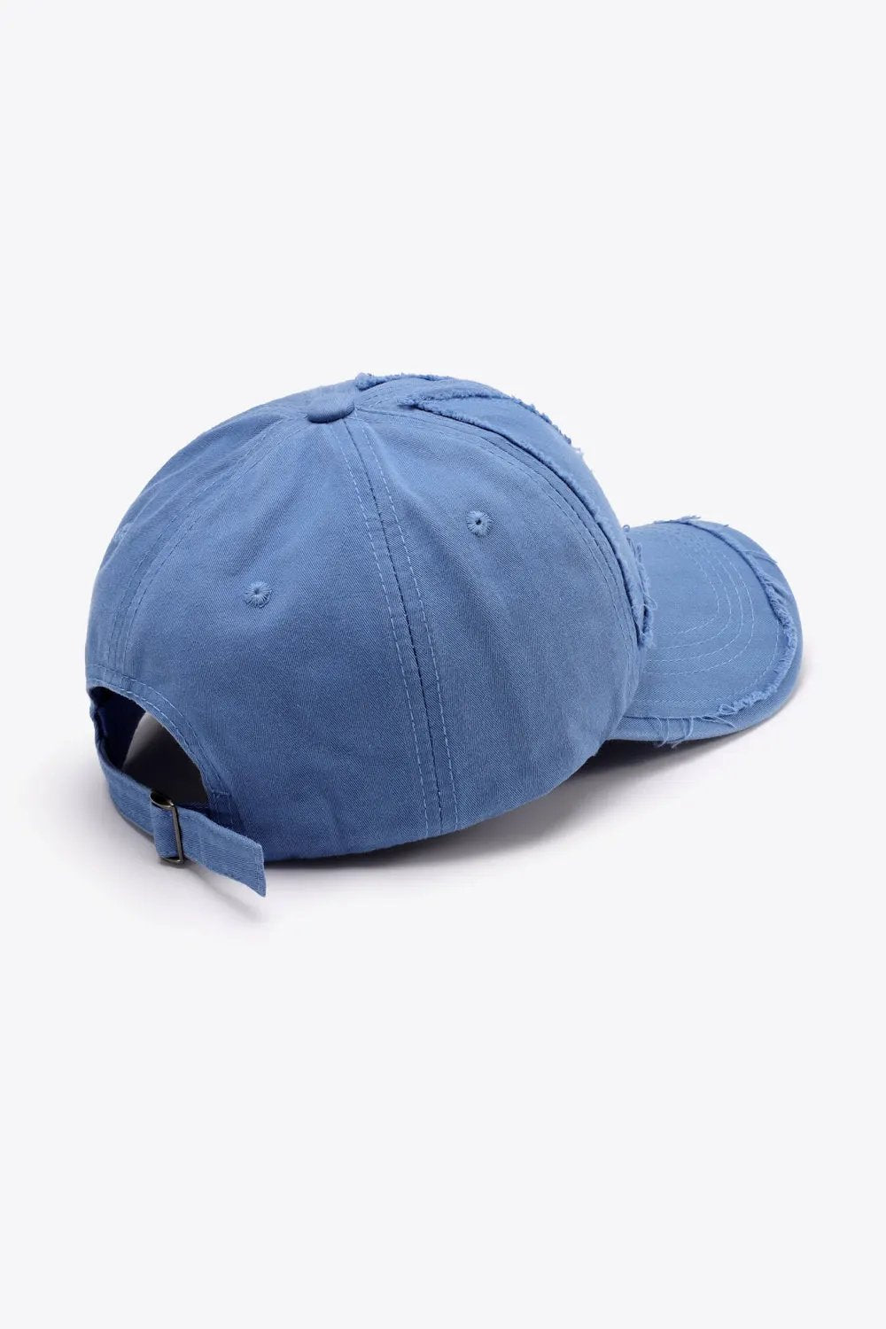 Distressed Adjustable Baseball Cap by Partner Label