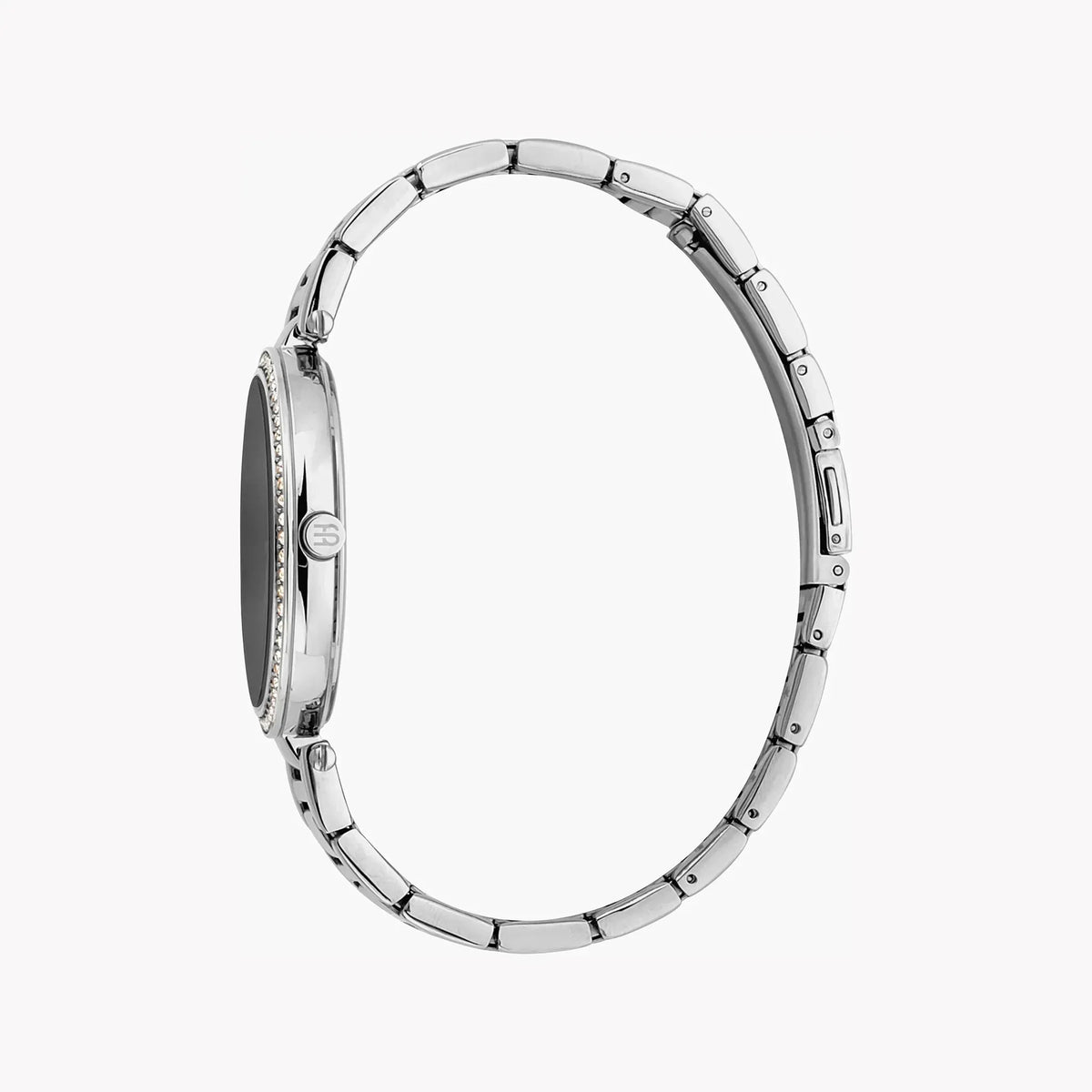 Esprit Women's Silver Stainless Steel Watch, Black Dial | Es1l100m0025 by ESPRIT