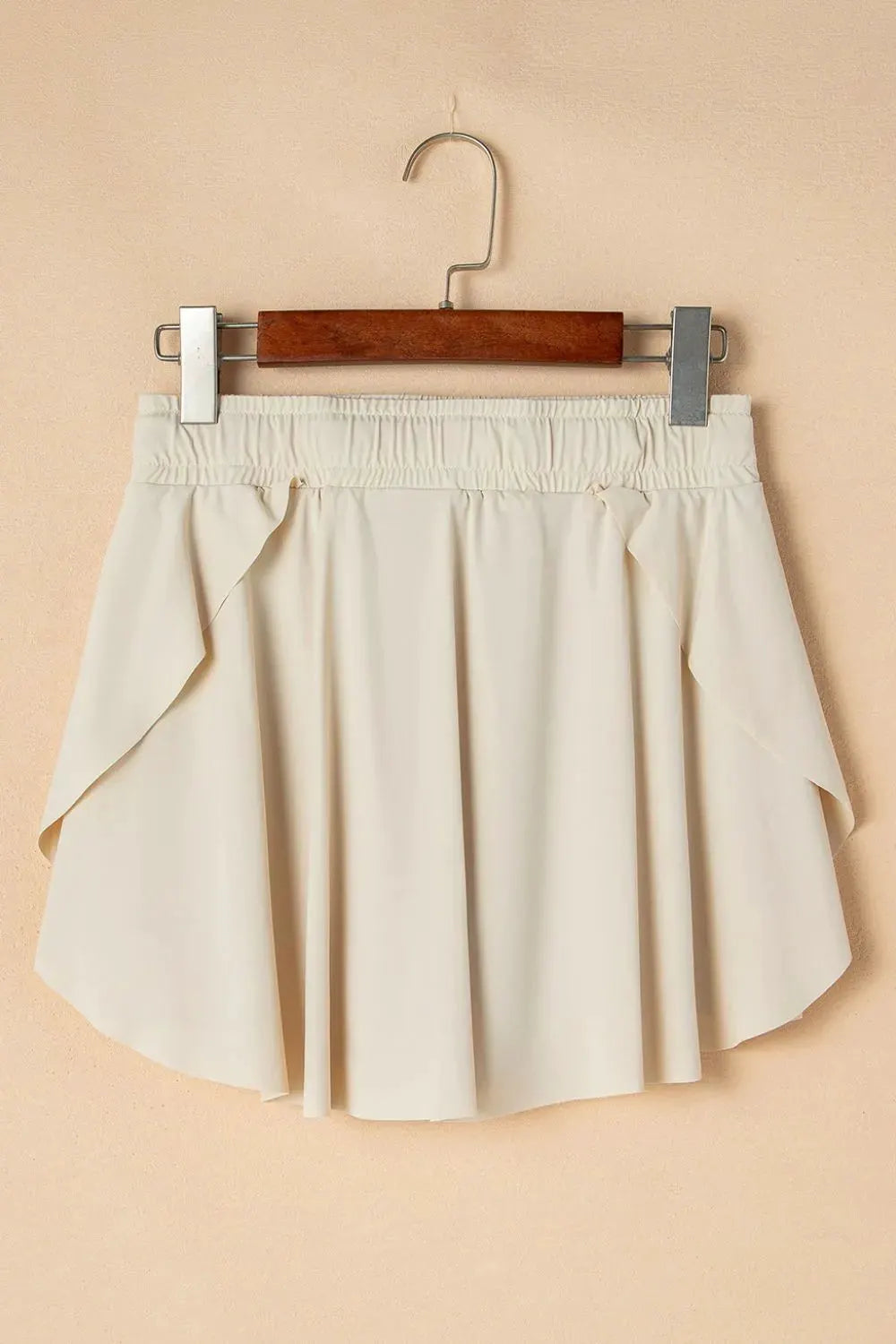 Drawstring High Waist Lined Active Skorts by Partner Label