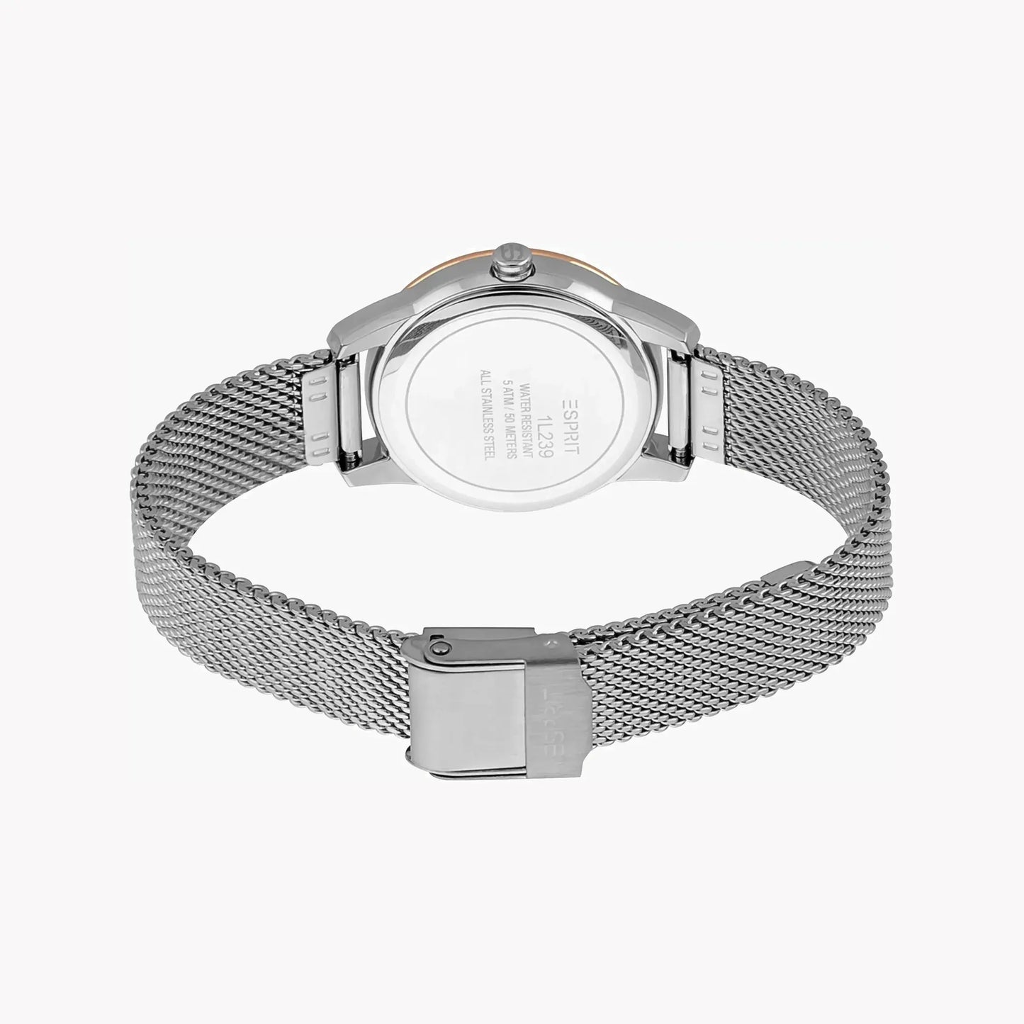 Esprit Women's Silver Stainless Steel Watch, Silver Dial | Es1l116m0045 by ESPRIT