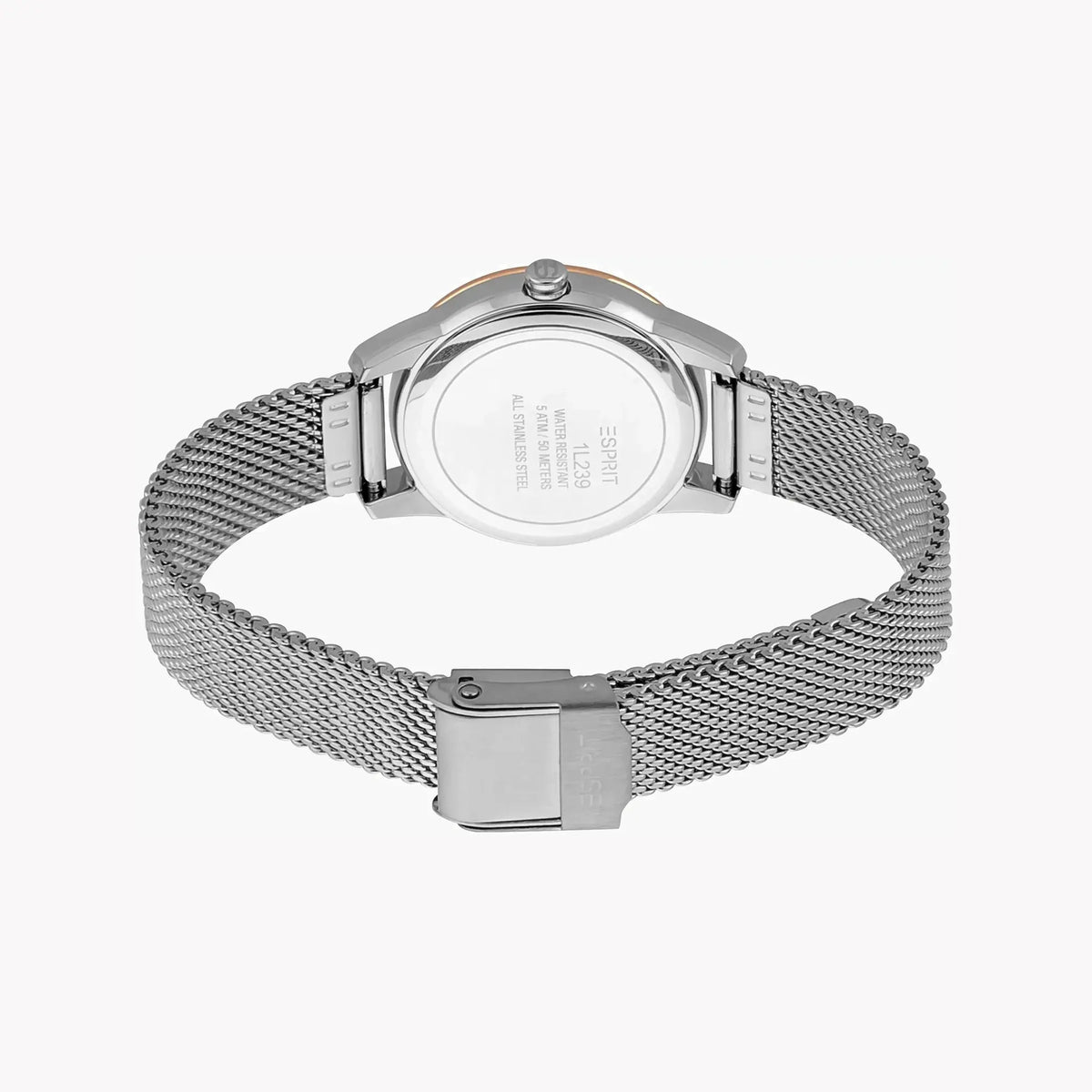 Esprit Women's Silver Stainless Steel Watch, Silver Dial | Es1l116m0045 by ESPRIT