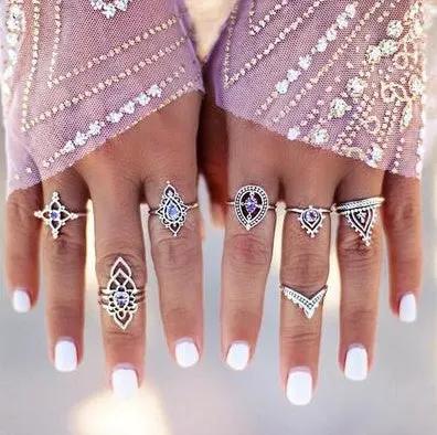Our Favorite set of rings - Vintage Knuckle Rings! by Maiden-Art