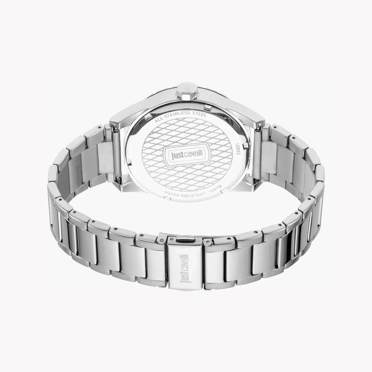 Just Cavalli Men's Silver Watch, Stainless Steel Band | Jc1g082m0055 by JUST CAVALLI