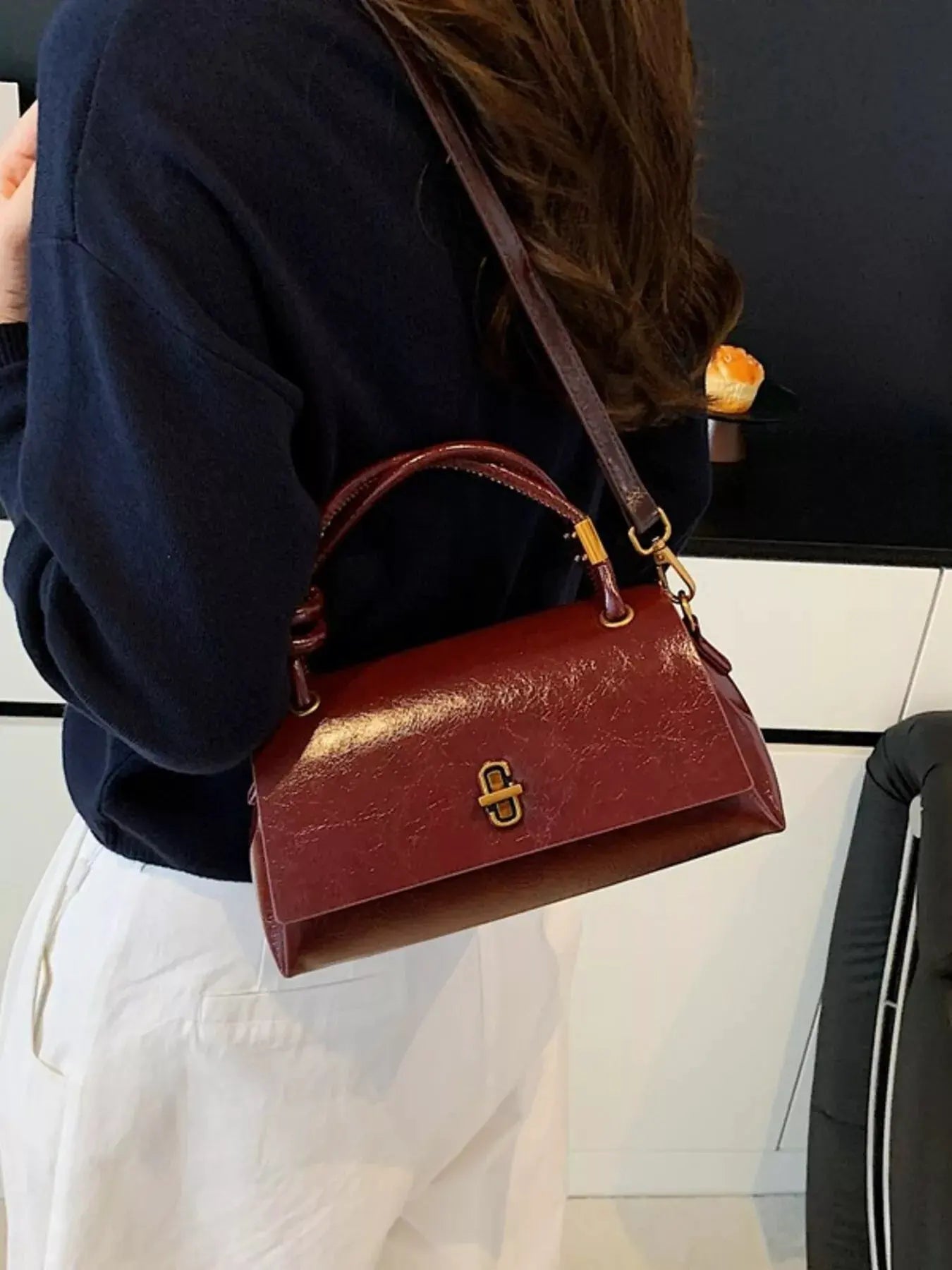 Top Handle Crossbody Bag by Partner Label