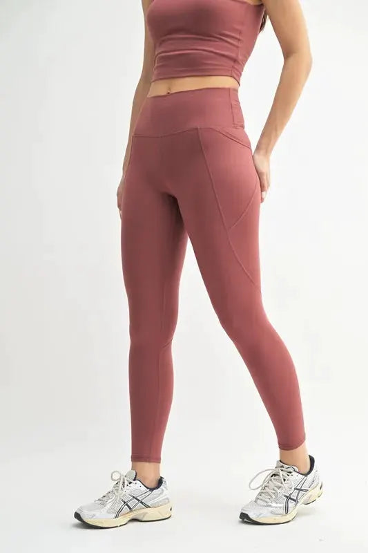 MONO B Venice Cloud Light Sculpt High-Waisted Leggings by Partner Label