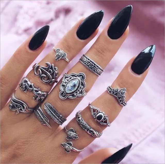 Our Favorite set of rings - Vintage Knuckle Rings! by Maiden-Art