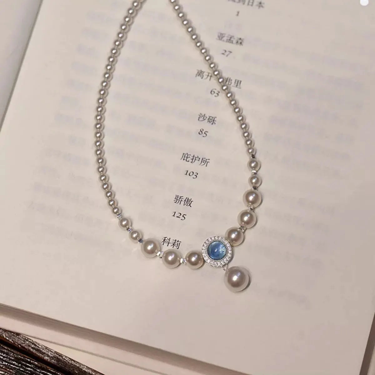 925 Sterling Silver Pearl Necklace by Partner Labels