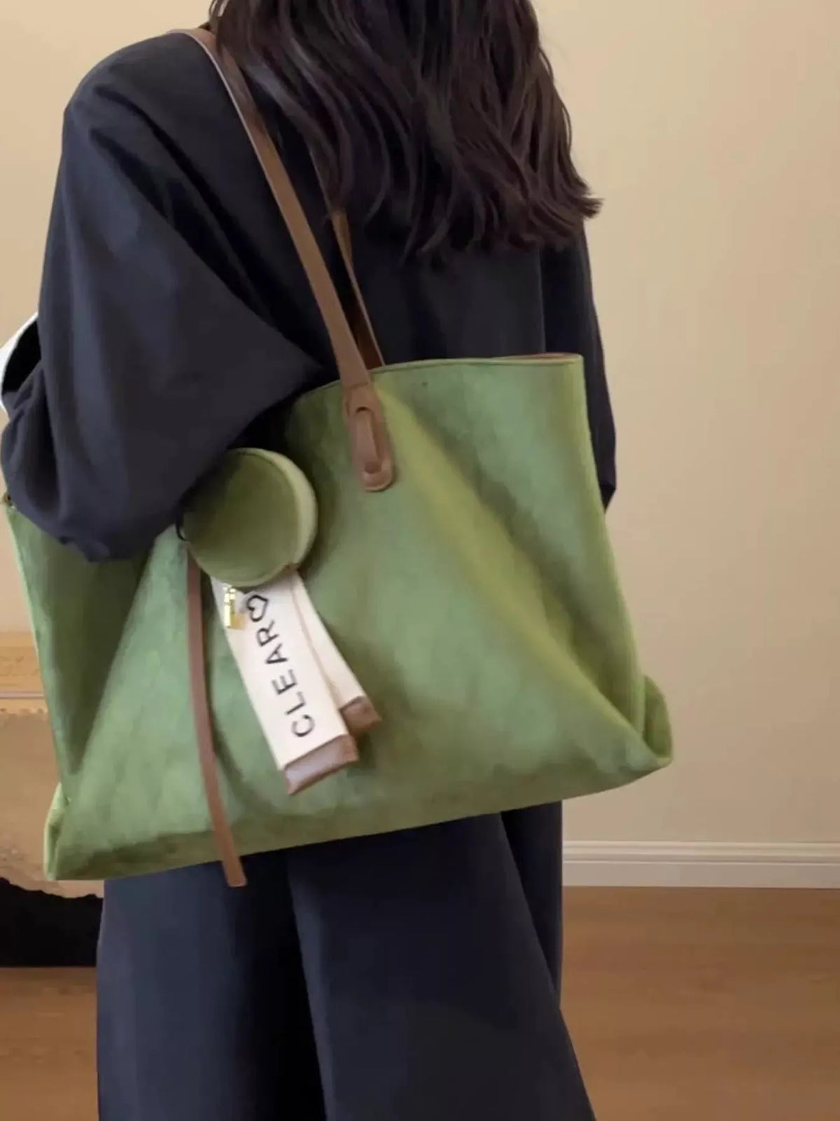Large Capacity Tote Bag with Coin Purse by Partner Label