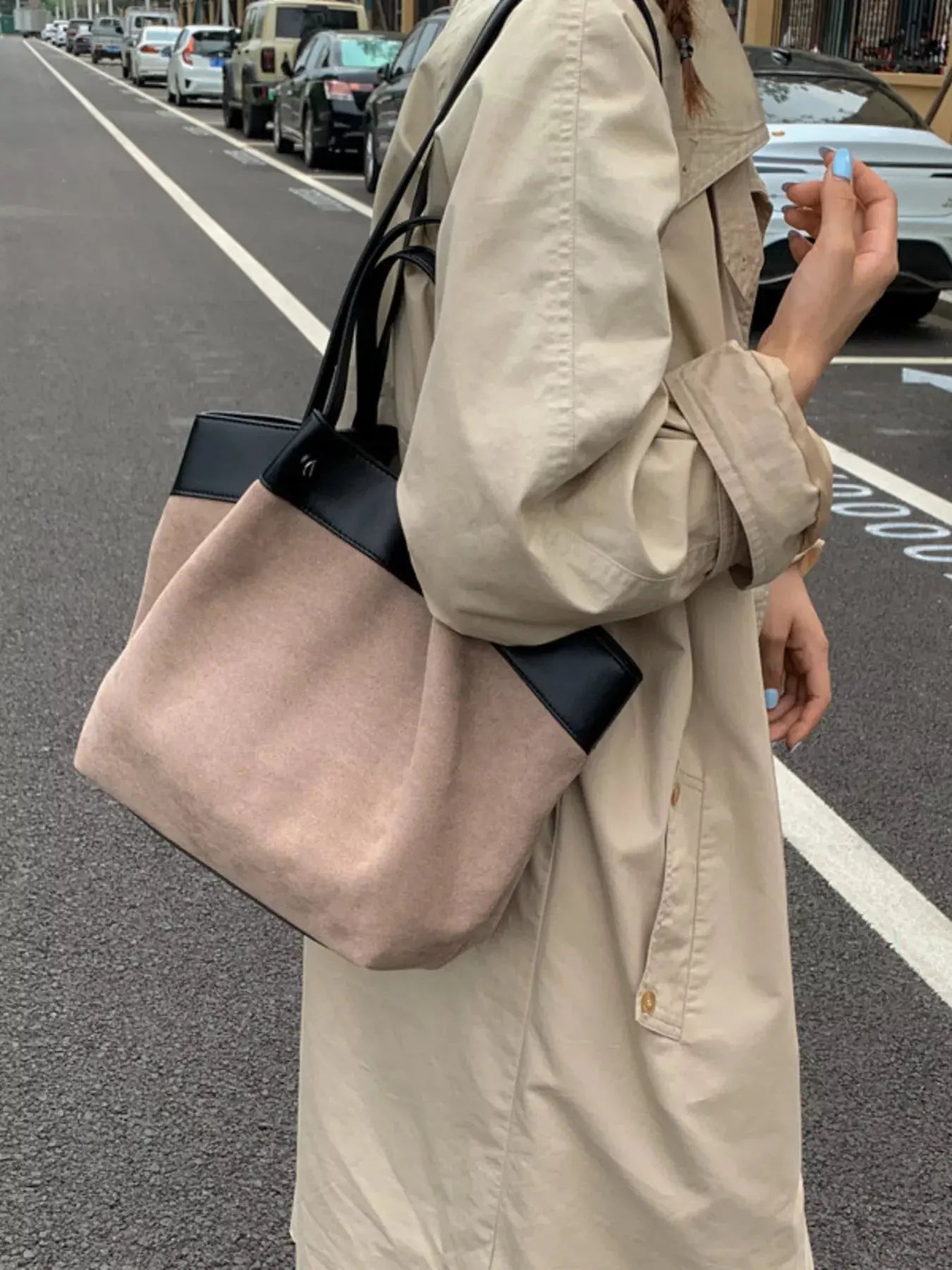 Lightweight Classic Color Tote Bag by Partner Label