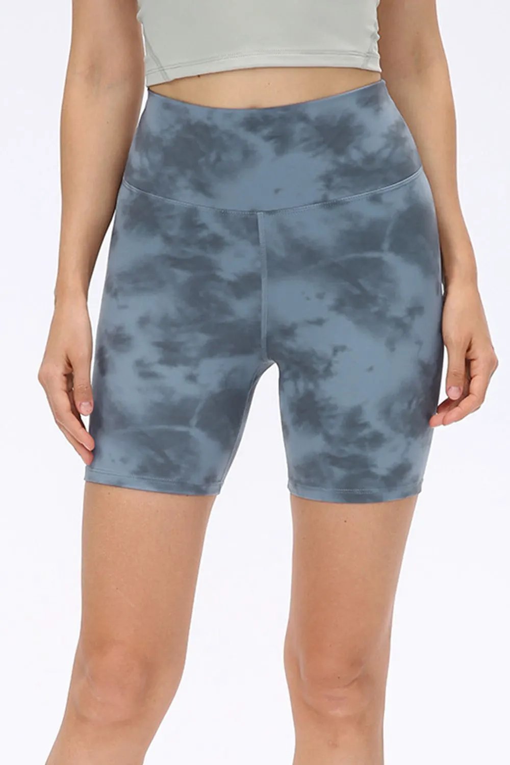 Wide Waistband Sports Shorts by Partner Label