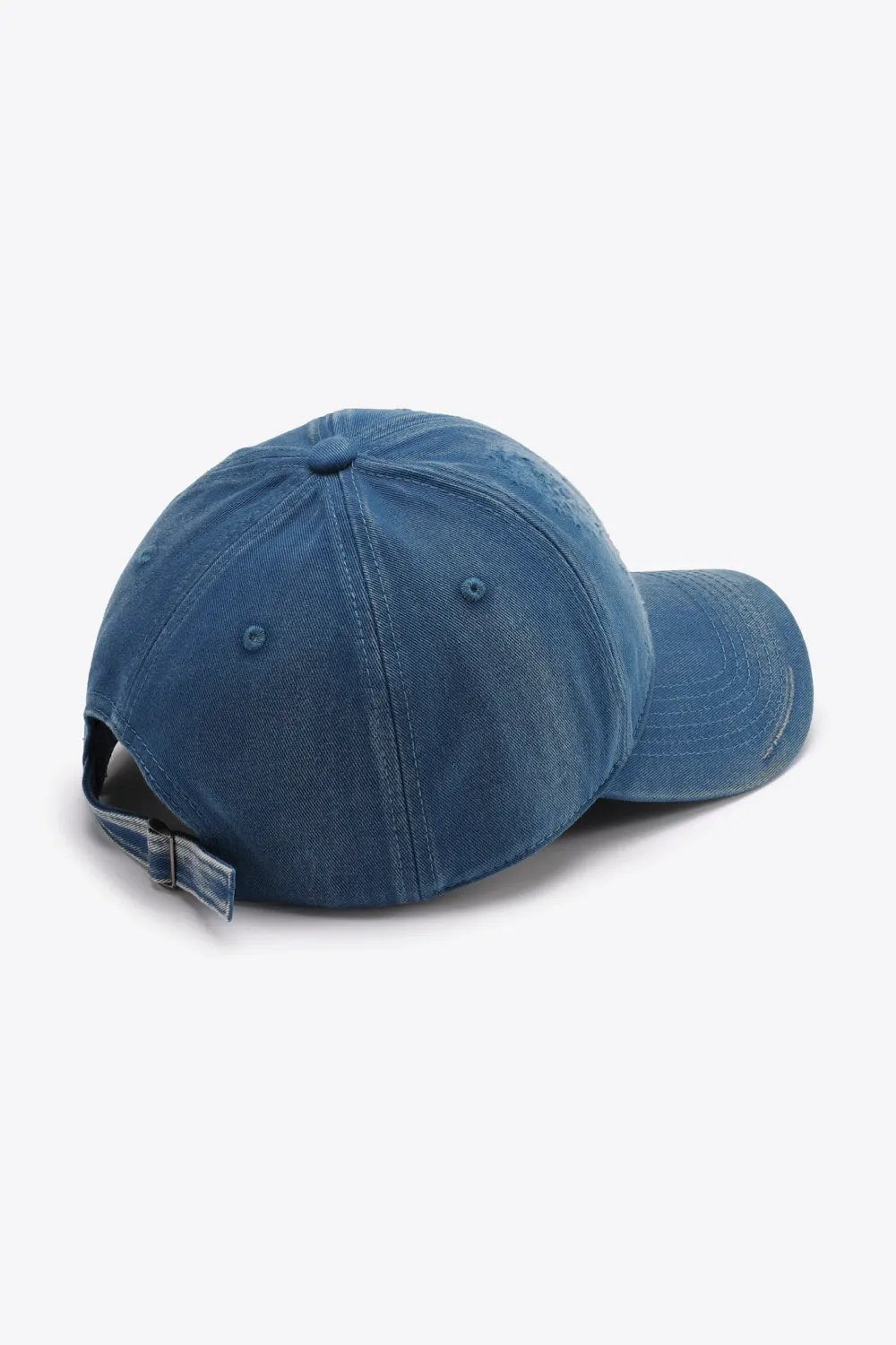 Distressed Adjustable Baseball Cap by Partner Label