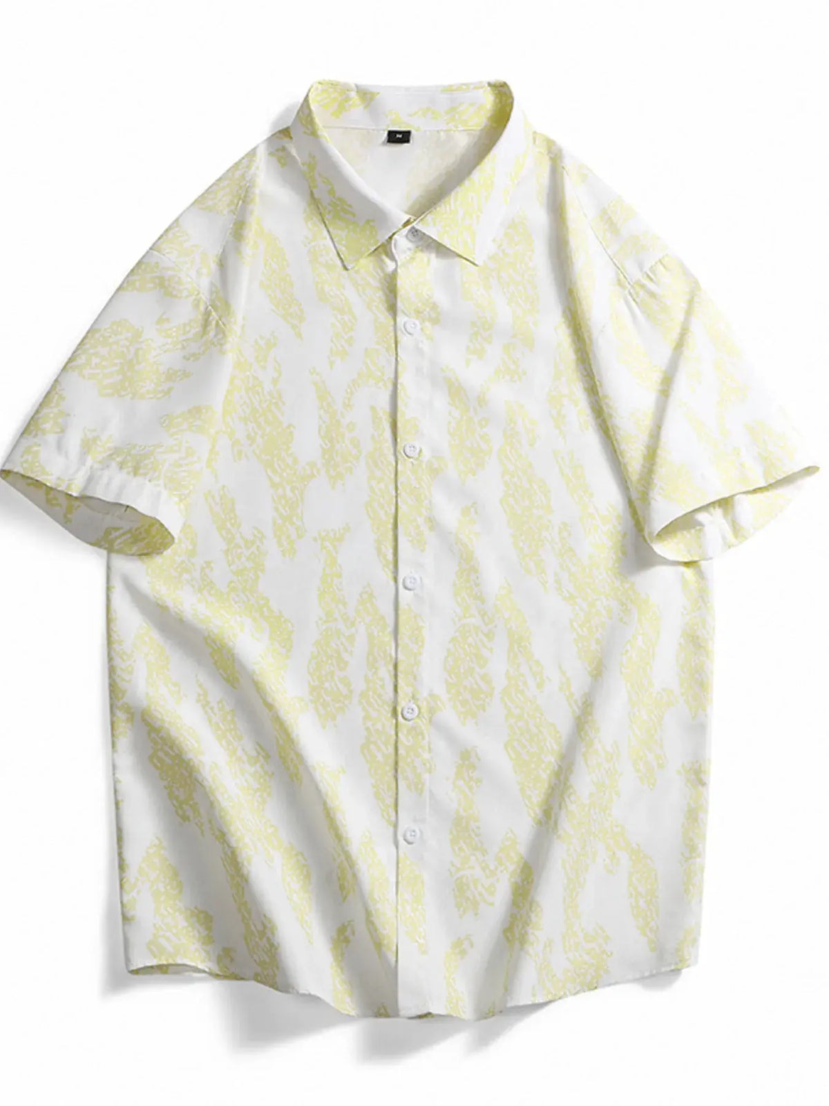 Men's Plus Size Casual Short Sleeve Shirt by Trendsi