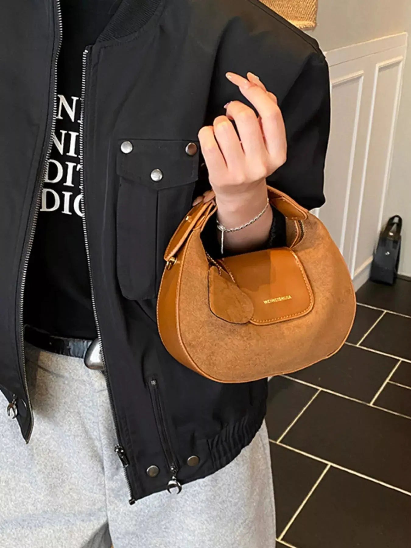 Top Handle Crossbody Bag by Partner Label
