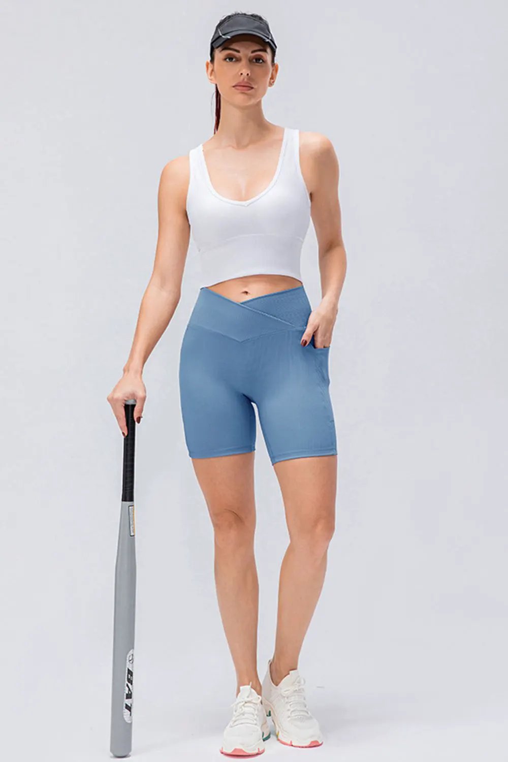 Slim Fit V-Waistband Sports Shorts by Partner Label