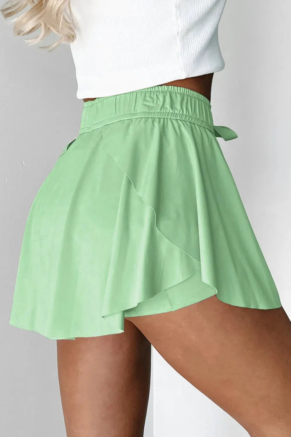 Drawstring Active Skorts by Partner Label