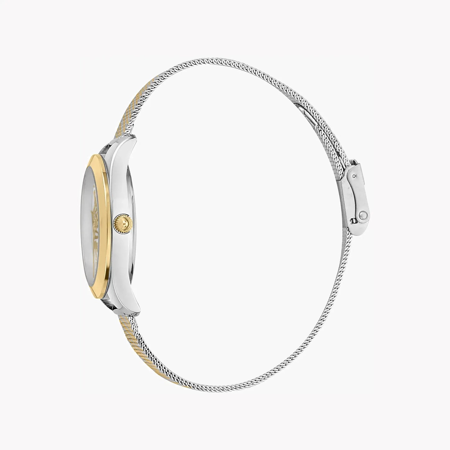 Just Cavalli Women's Two Tone Watch, Silver Dial | Jc1l210m0065 by JUST CAVALLI