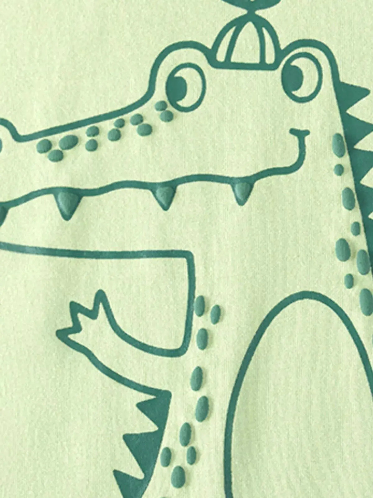 Children's Crocodile Graphic Long Sleeve T-Shirt by Trendsi