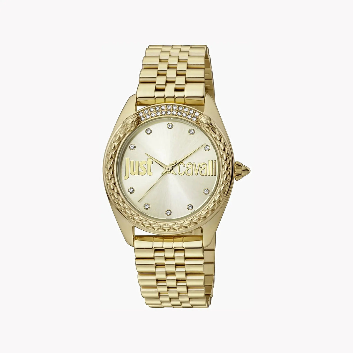 Just Cavalli Women's Gold Stainless Steel Watch, Champagne Dial | Jc1l195m0065 by JUST CAVALLI